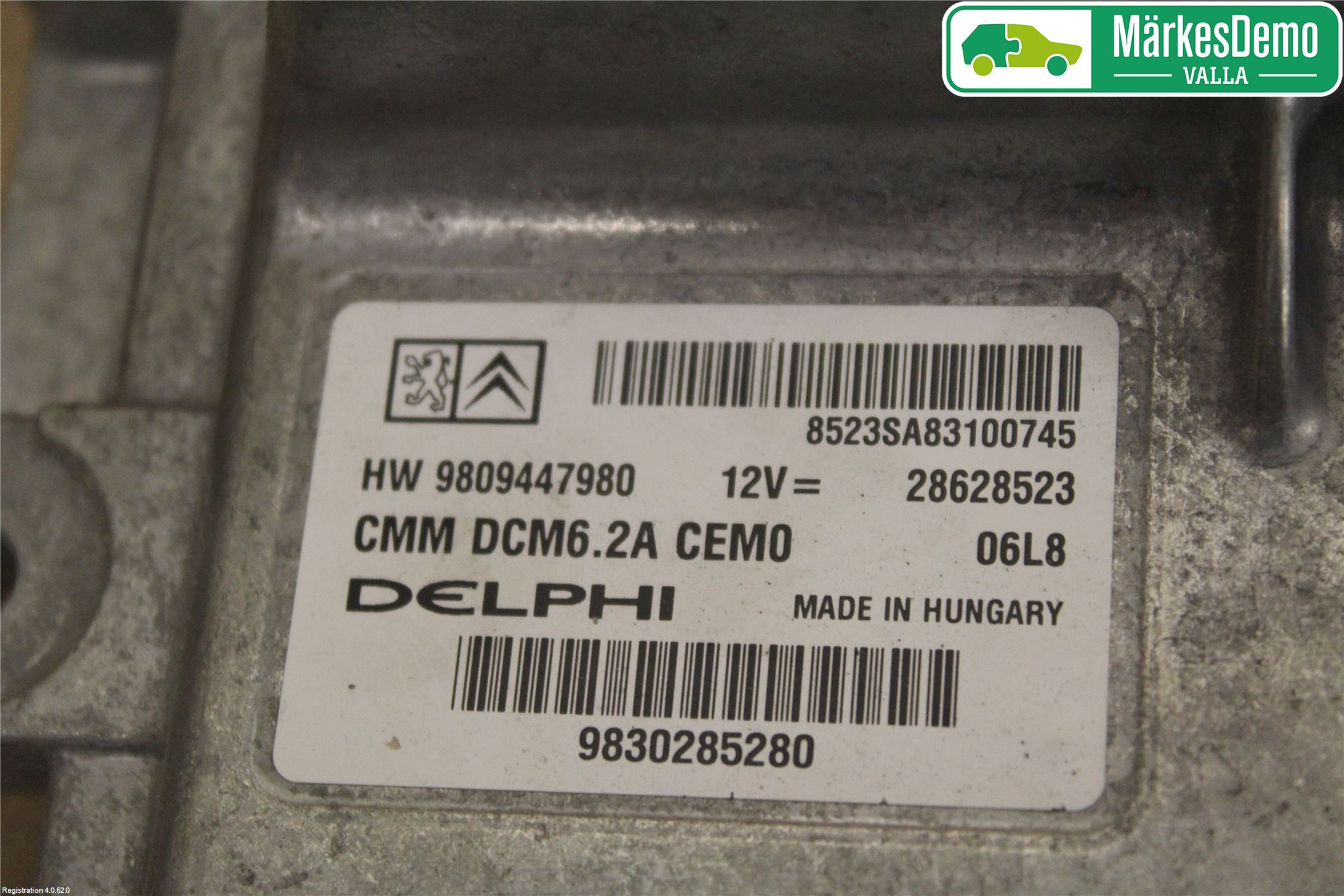 Citroen JUMPY/E-JUMPY 16- Styrenhet Insprut Bensin