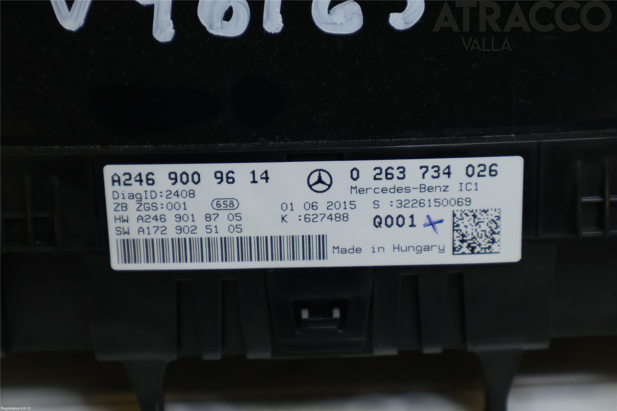 Mercedes-Benz MB B-KLASS (W246/W242) 12-19 Instrument Komb