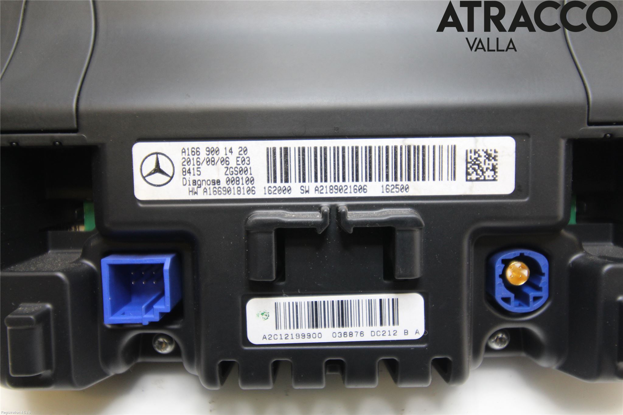 Mercedes-Benz MB CLA-KLASS (C117/X117) 13-19 Bildskärm