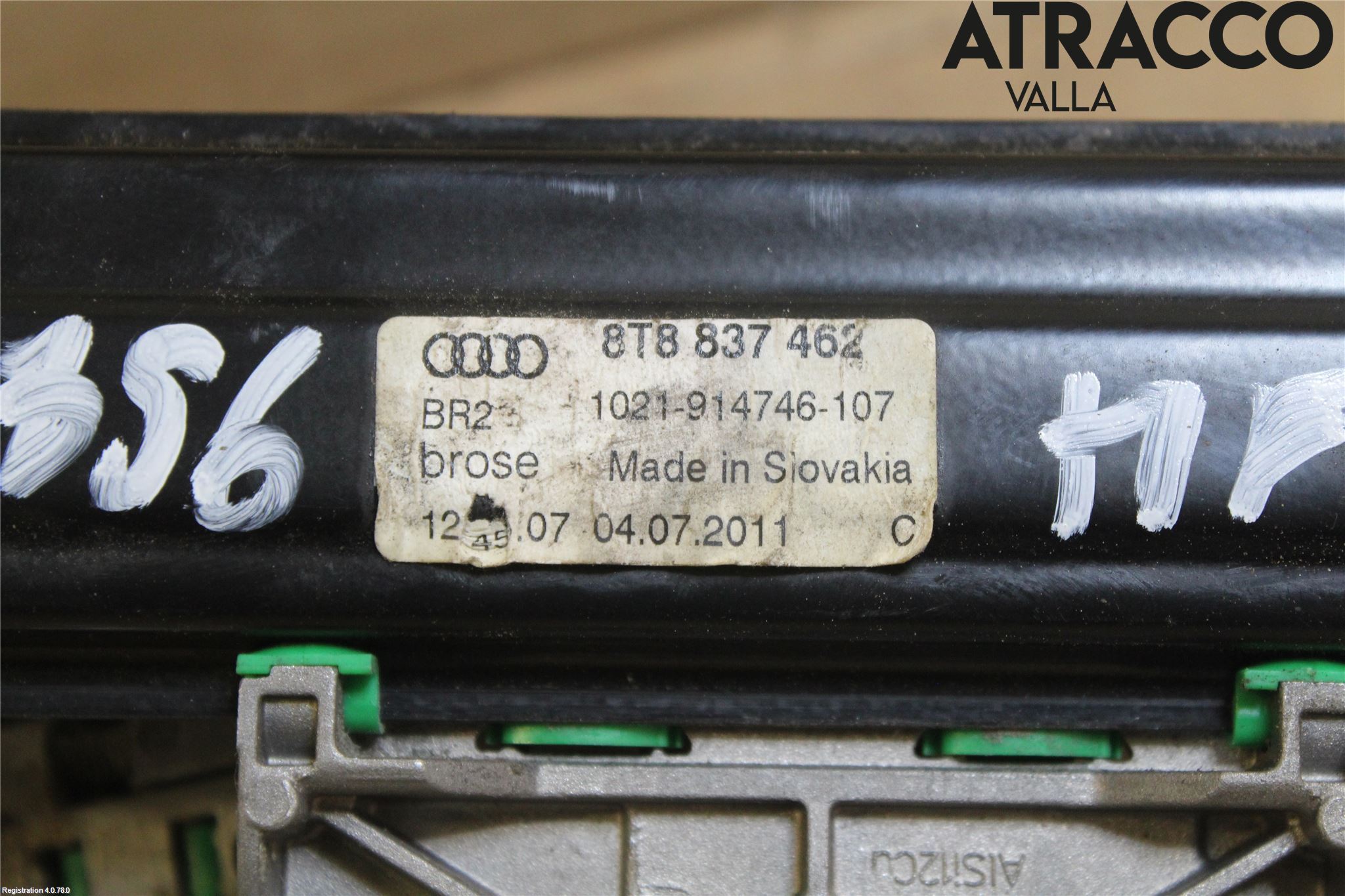 Audi A5 07-16 Fönsterhissmekanism