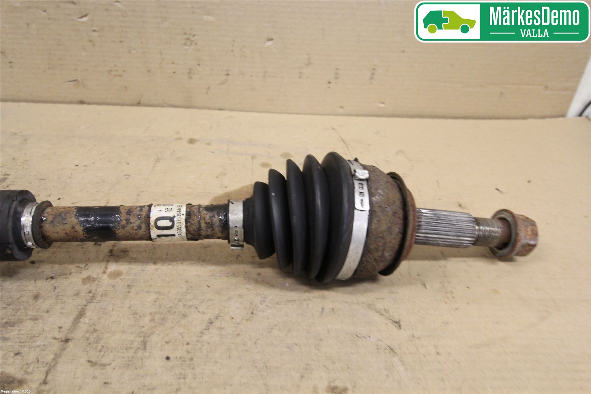 Nissan QASHQAI 14-17 Drivaxel Fram Vänster