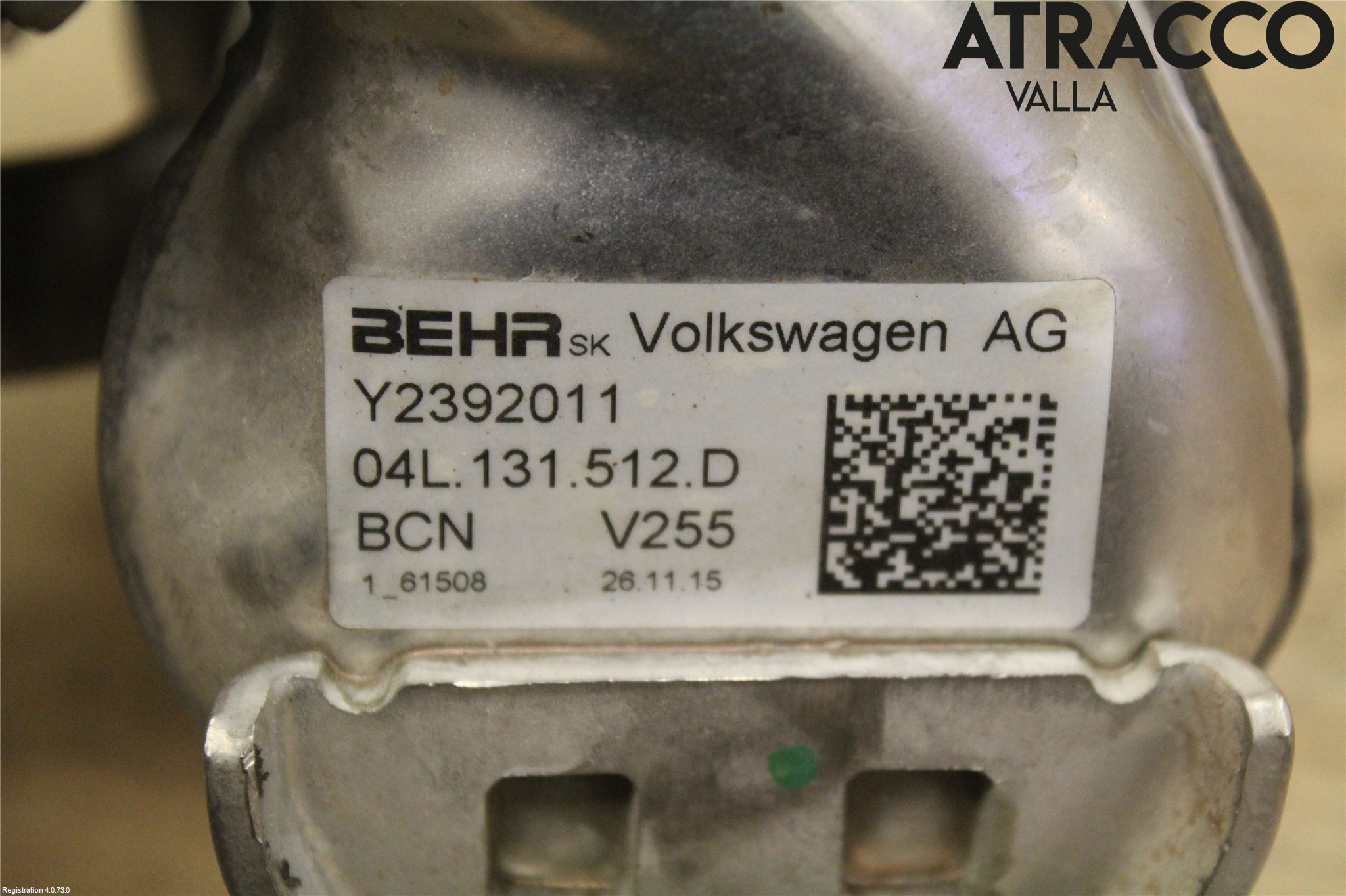Volkswagen VW GOLF / E-GOLF VII 13-20 Avgaskylare