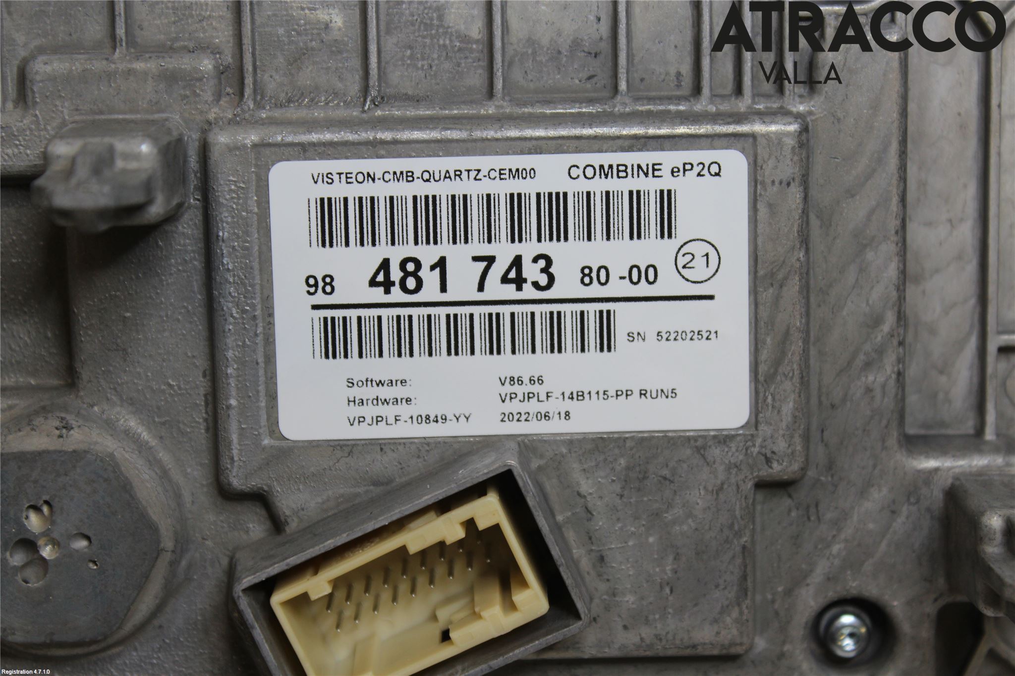 Peugeot 208/E-208 20- Instrument Komb