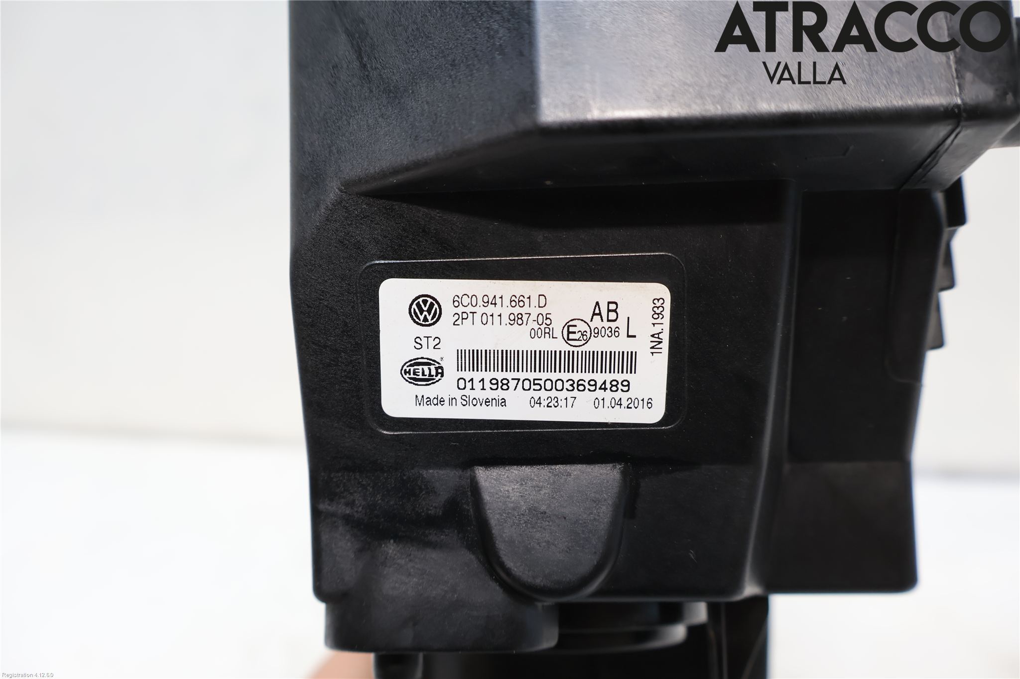 Volkswagen VW POLO 10-17 Dimljus-Varselljus Fram