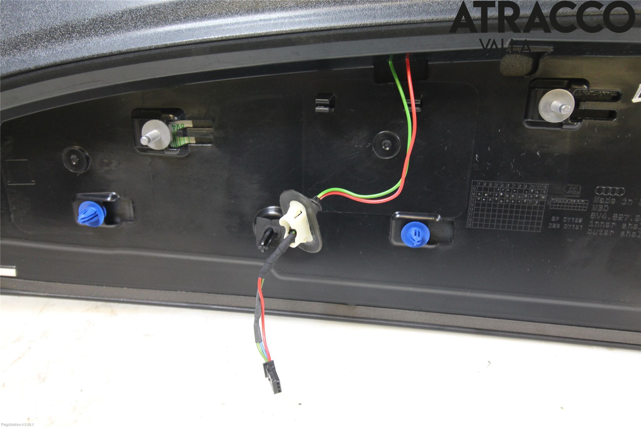 Audi A3/S3 8V 13-20 Spoiler Baklucka