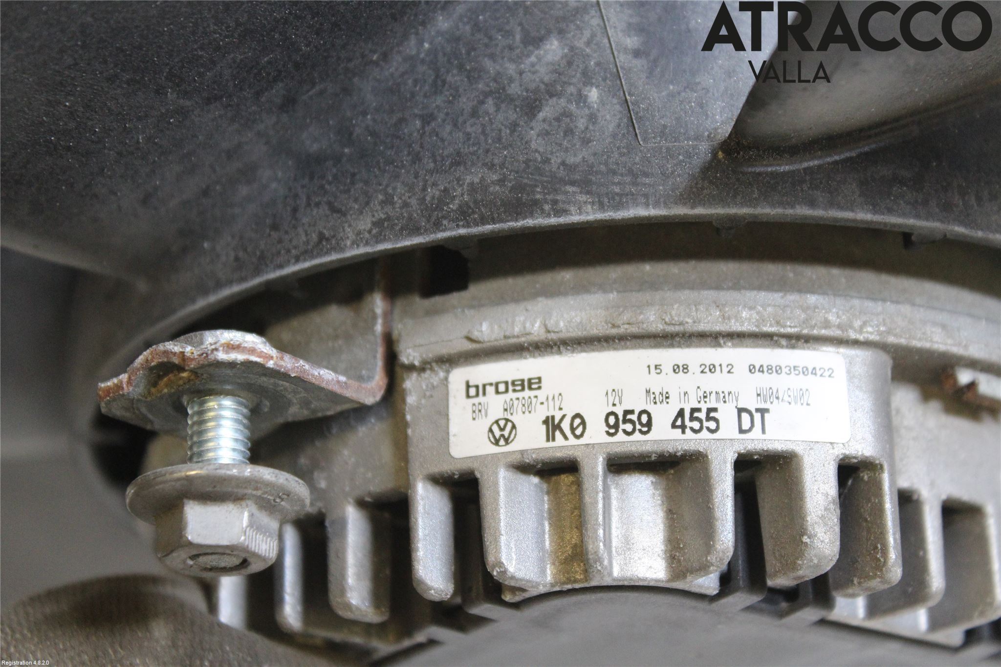 Volkswagen VW PASSAT 11-14 Kylfläkt El