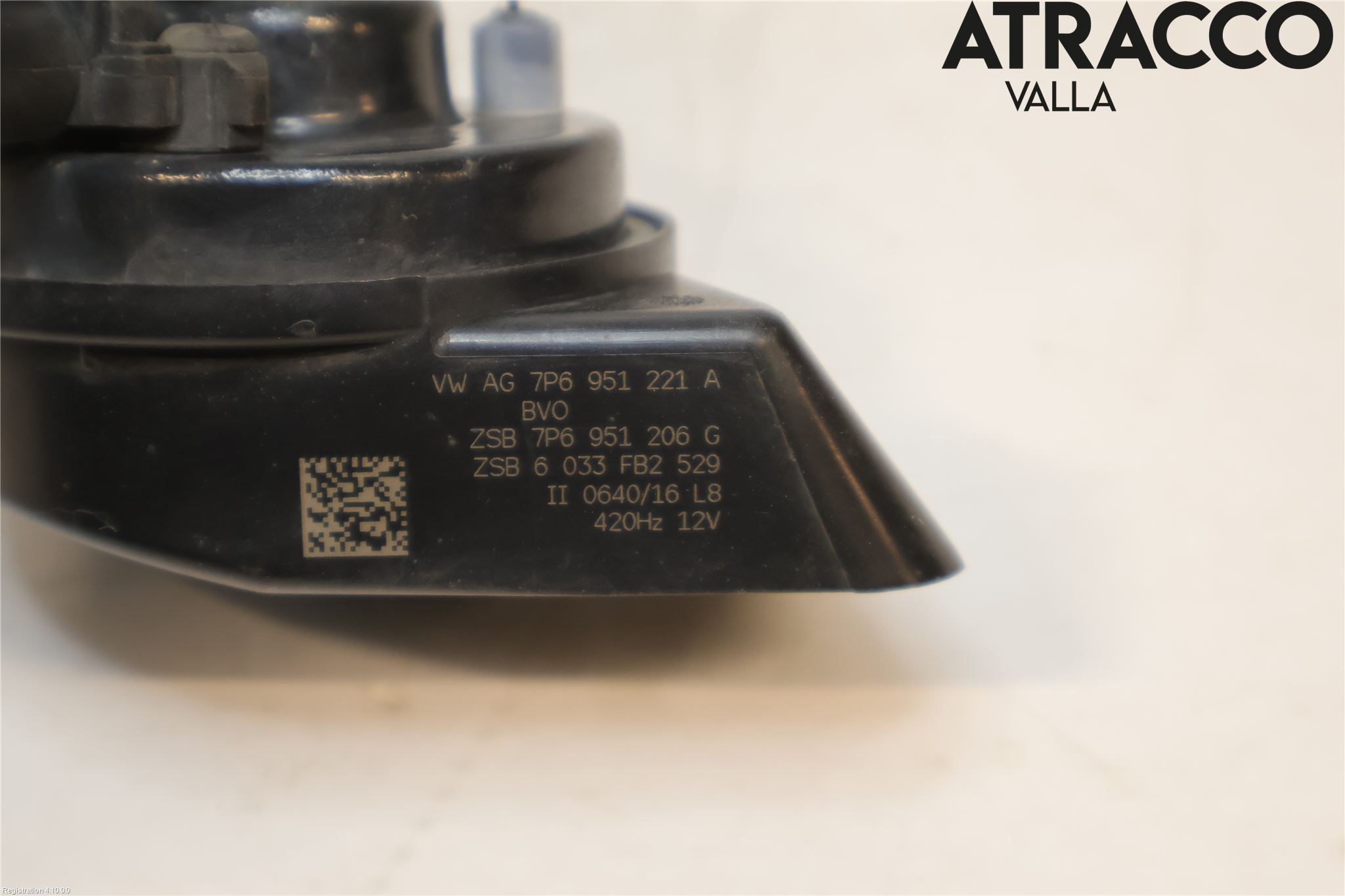 Volkswagen VW TOUAREG 7P 11-18 Signalhorn