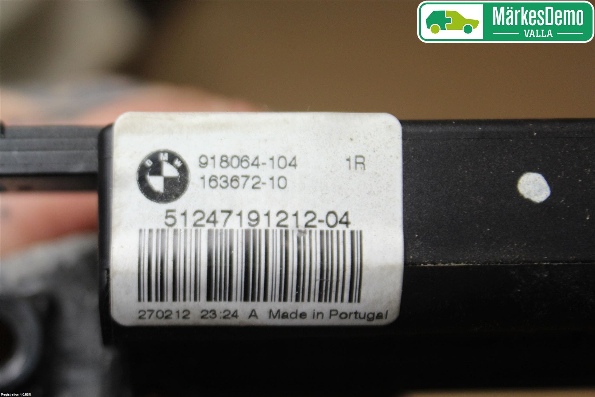 BMW 3 F30/F31/F80 12-19 Låskista Baklucka