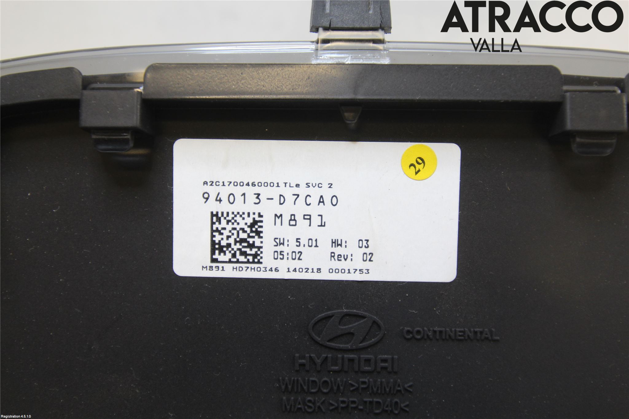 Hyundai TUCSON 05- Instrument Komb