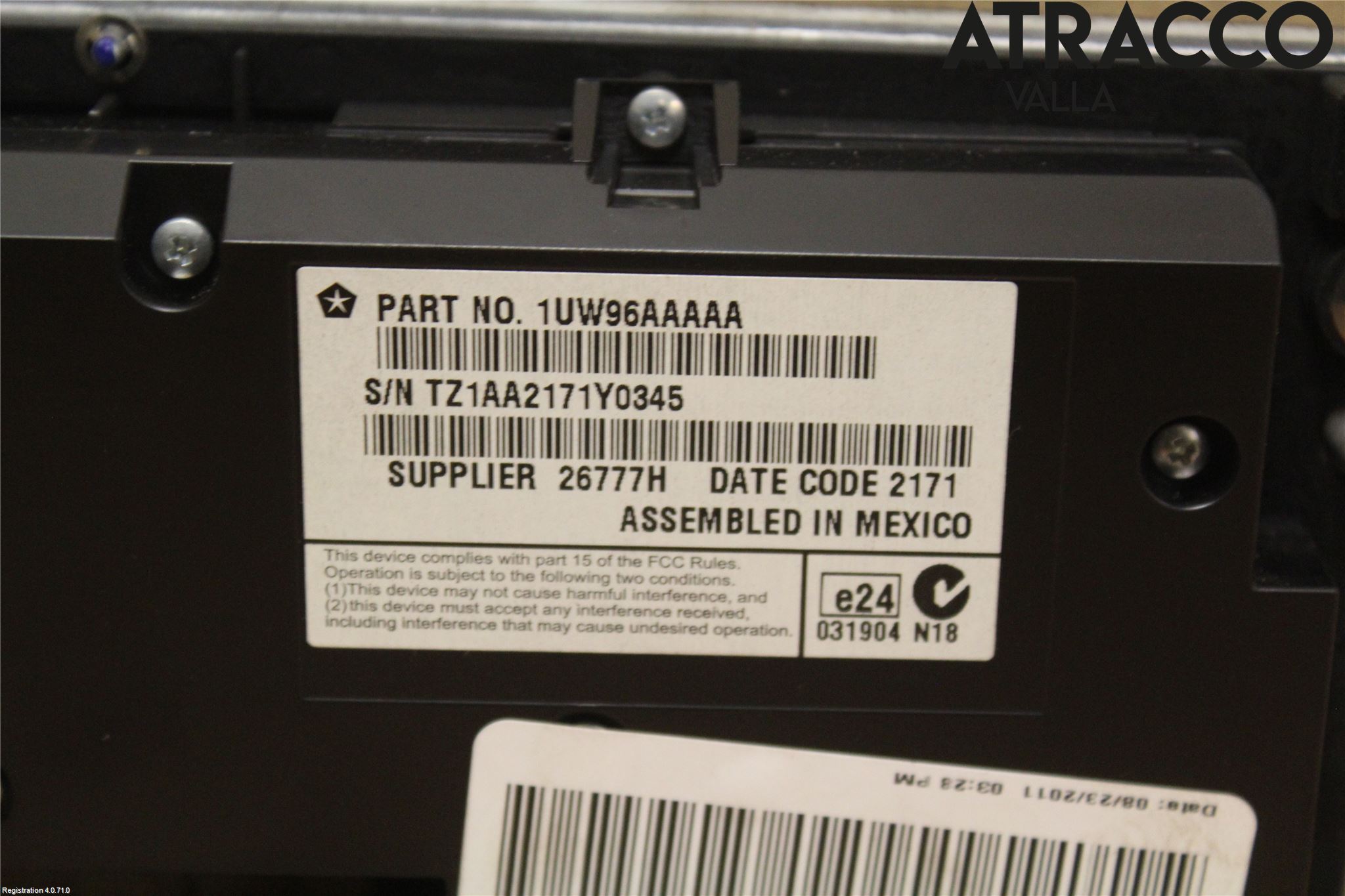 Lancia THEMA Ac Styrenhet Ac Manöveren