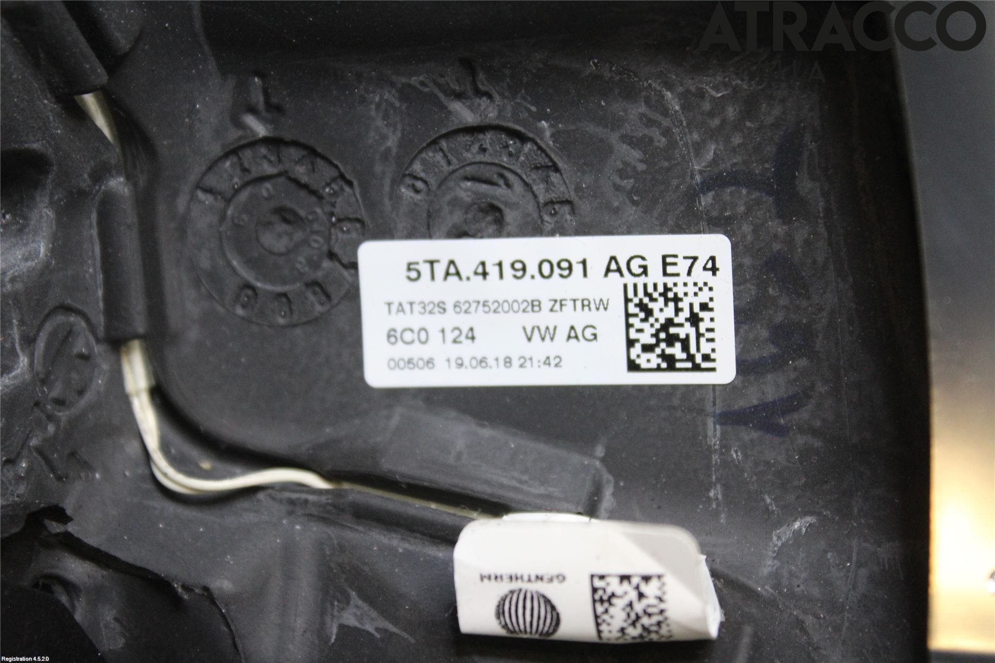 Volkswagen VW TIGUAN 16-24 Ratt