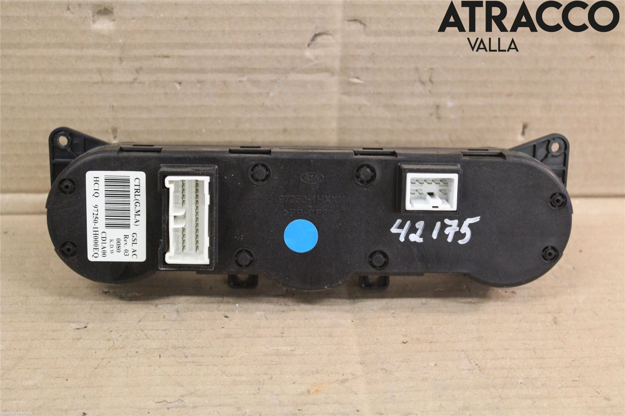 Kia CEED 06-12 Ac Styrenhet Ac Manöveren