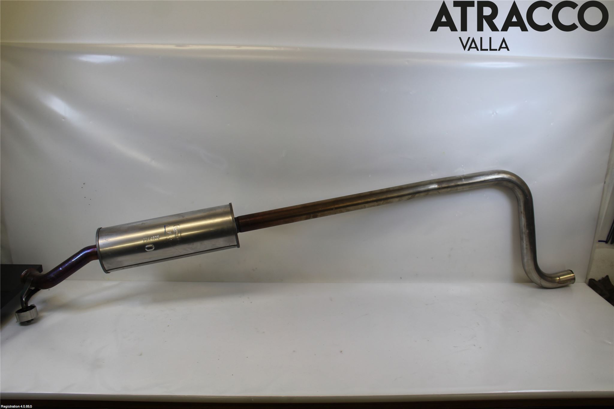 Peugeot 2008/E-2008 20- Avgasrör Främre-Mitt-Bak