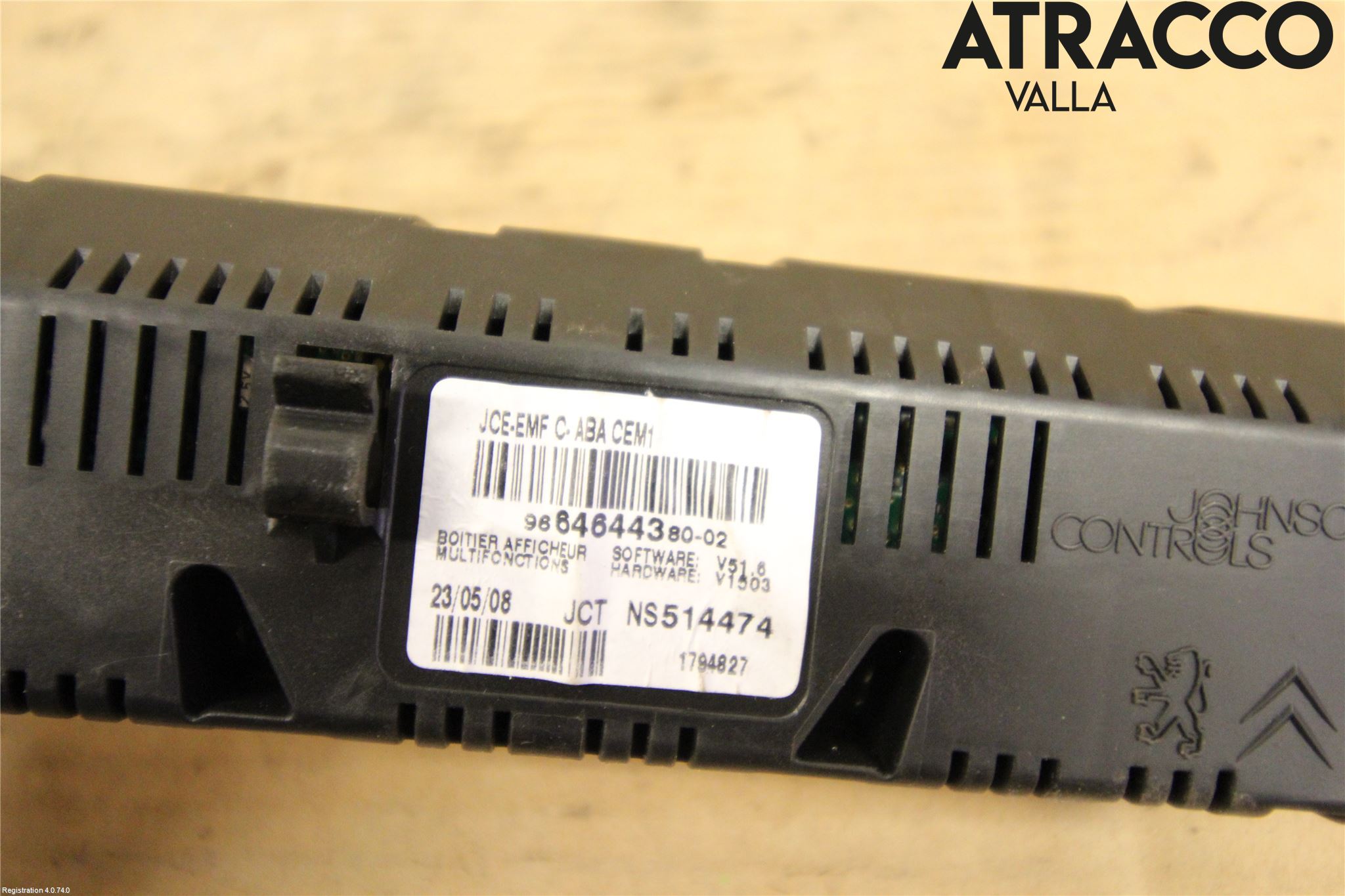 Citroen C4 I   05-10 Färddator