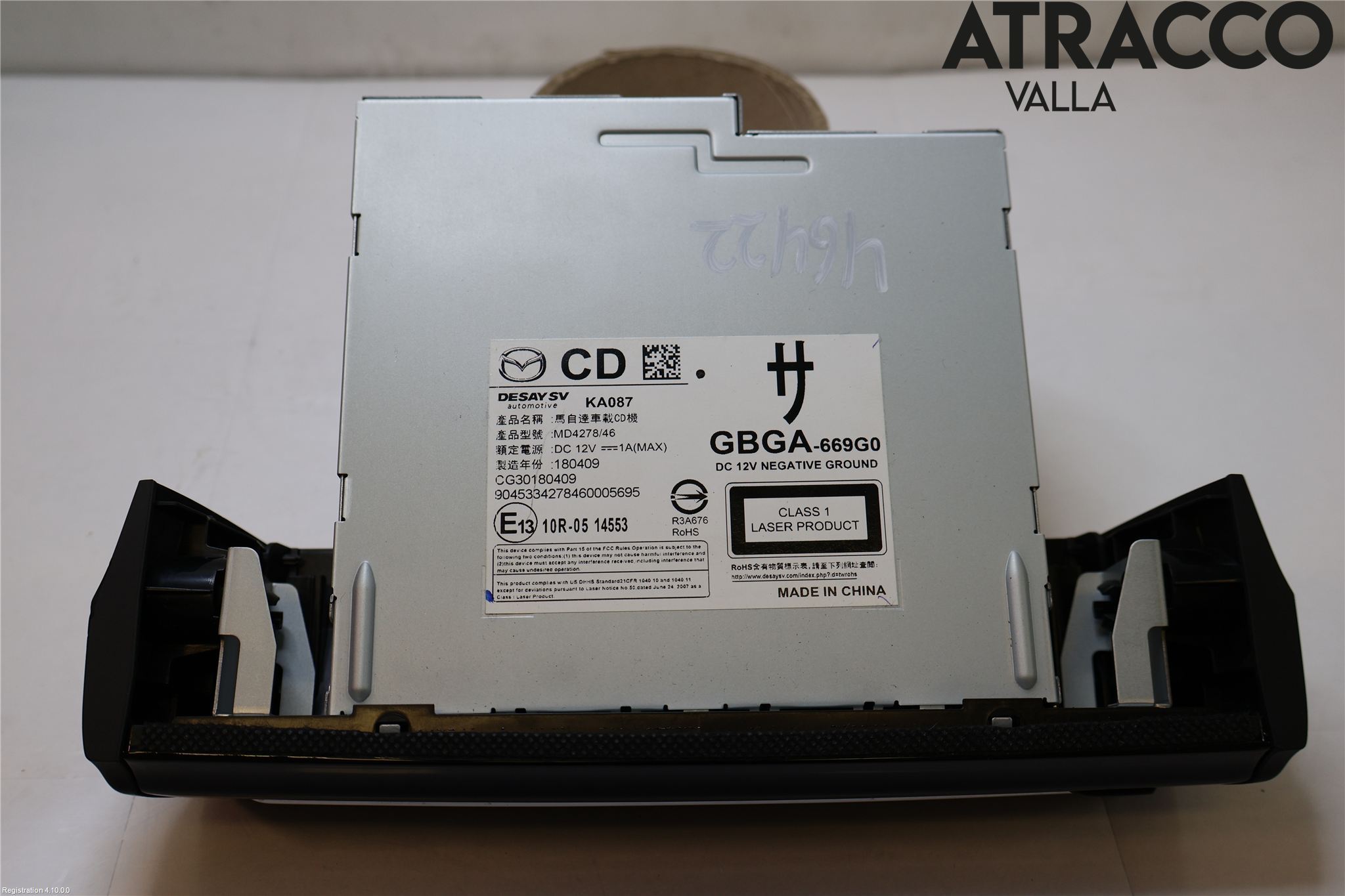 Mazda 6 13- Cd Radio - Multimediapanel