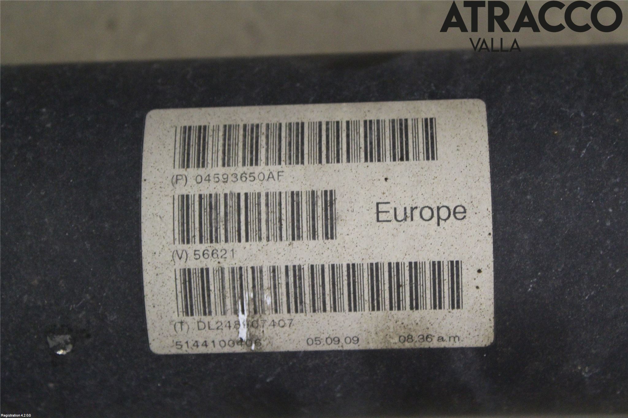 Chrysler CHR 300C Mellanaxel Komp