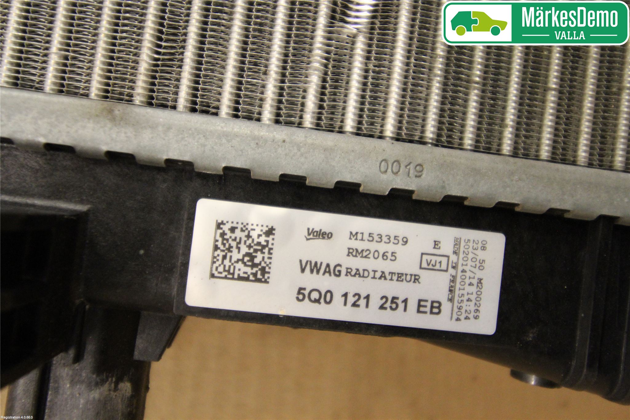 Skoda SUPERB 09-15 Kylare Man