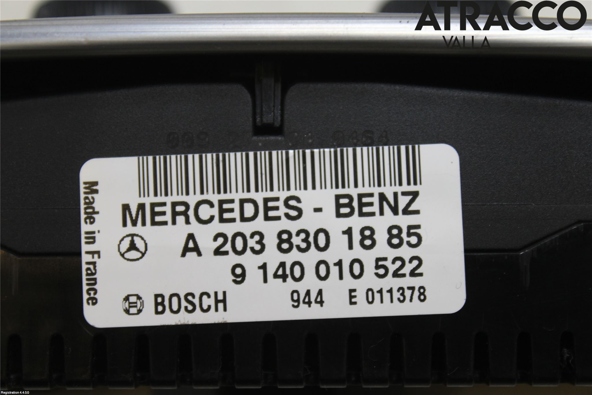 Mercedes-Benz MB C (203) 00-07 Ac Styrenhet Ac Manöveren
