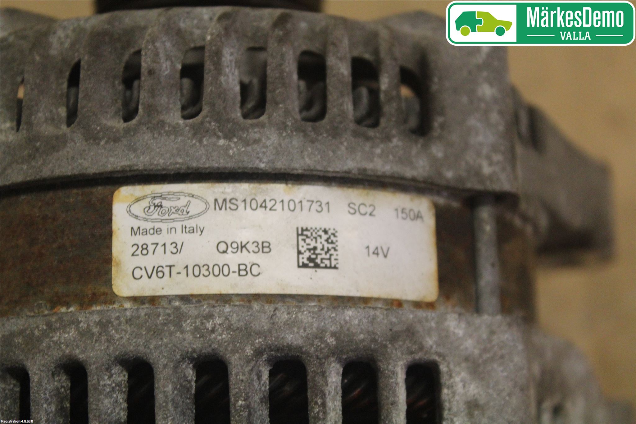 Ford FIESTA 13-17 Generator