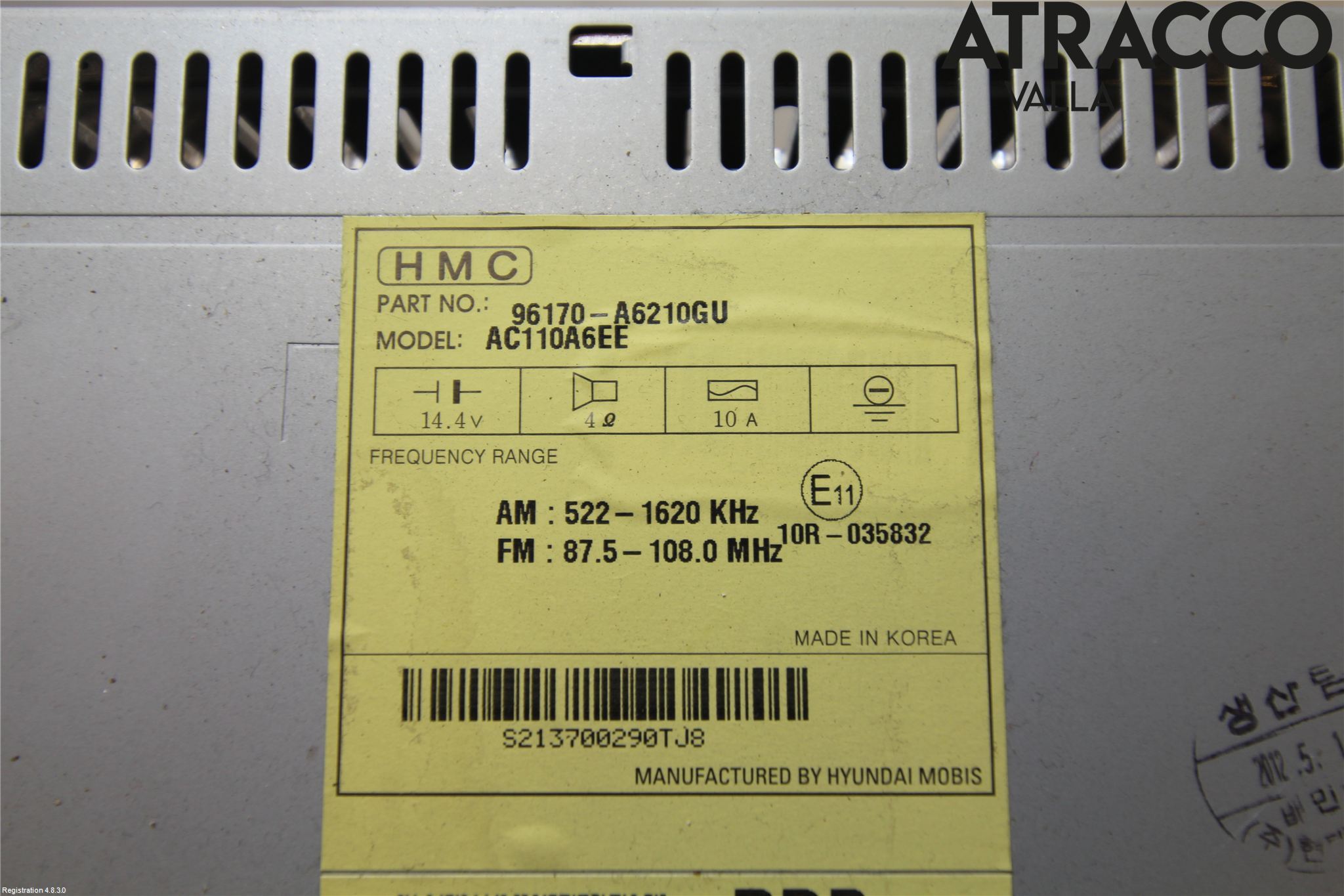Hyundai i30 GD 13-17 Cd Radio - Multimediapanel