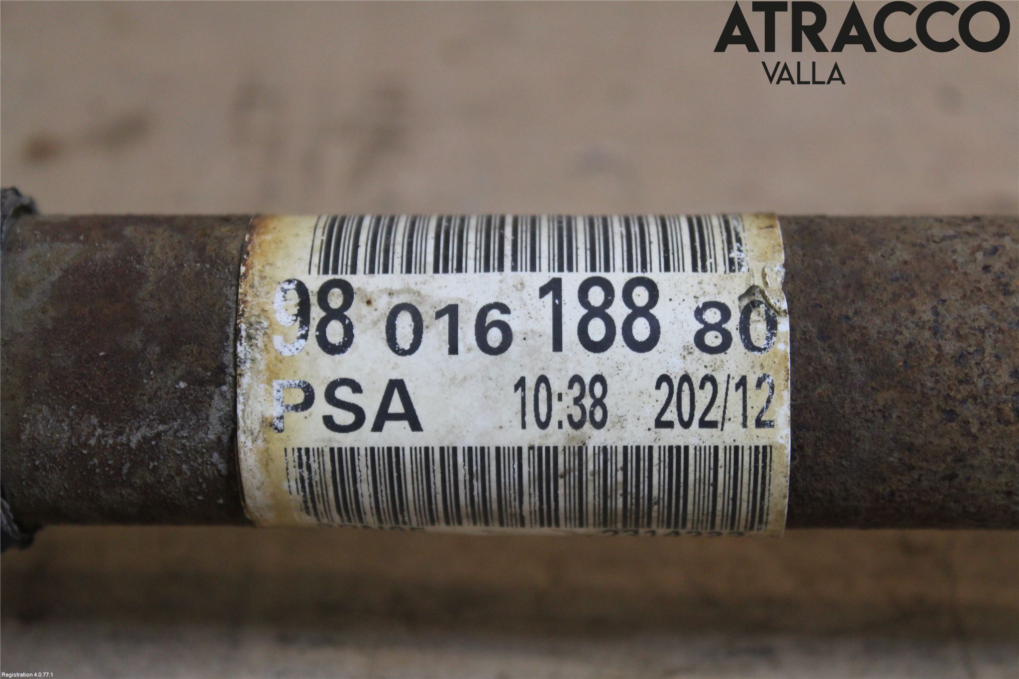 Peugeot 508 11-18 Drivaxel Fram Höger