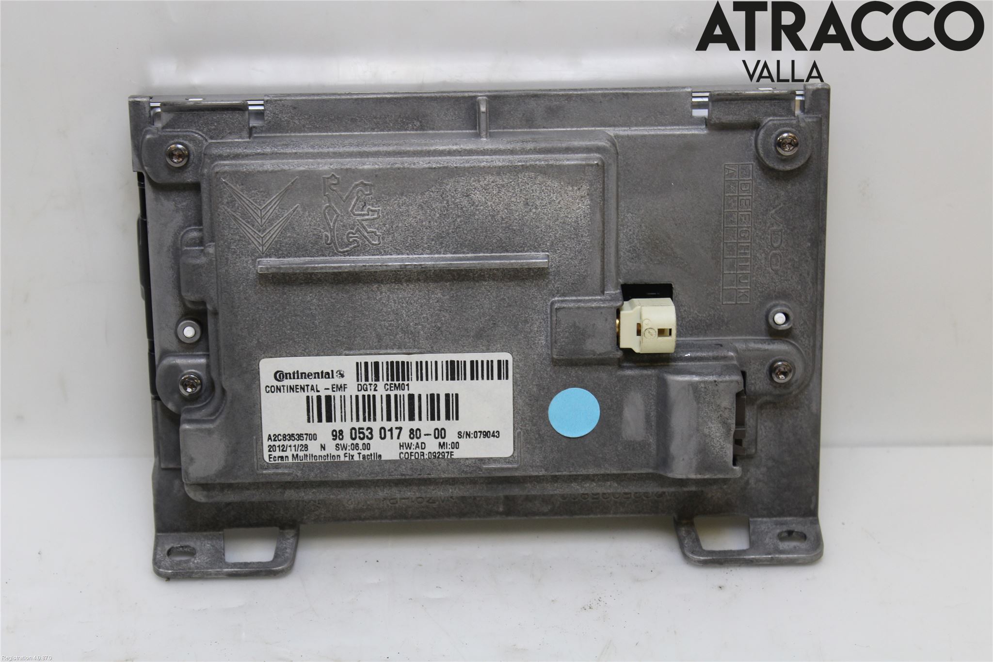 Peugeot 208 12-15 Multifunktionsdisplay