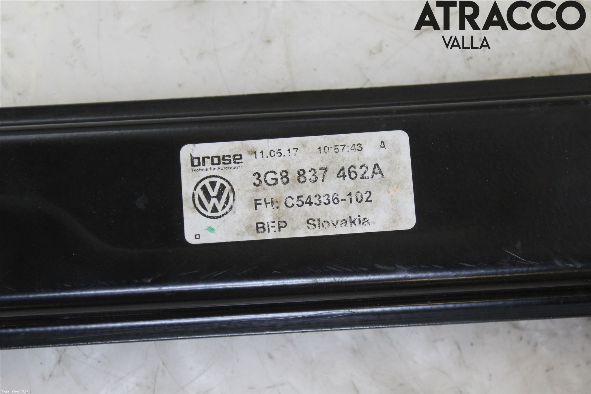 Volkswagen VW ARTEON 17- Fönsterhissmekanism