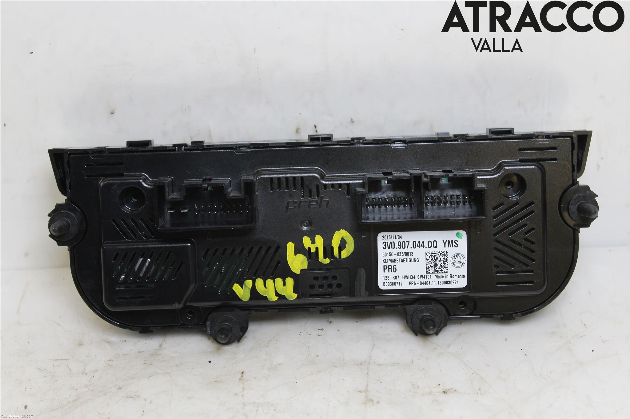 Skoda SUPERB 16-24 Ac Styrenhet Ac Manöveren