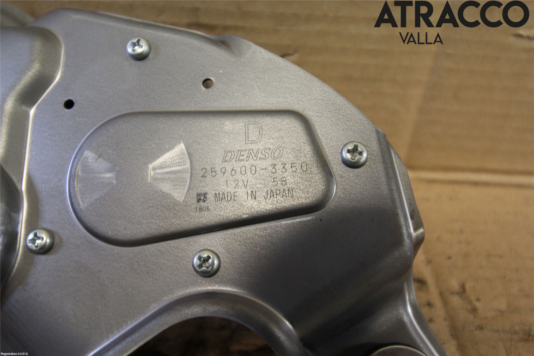 Suzuki SWIFT 17-24 Torkarmotor Baklucka