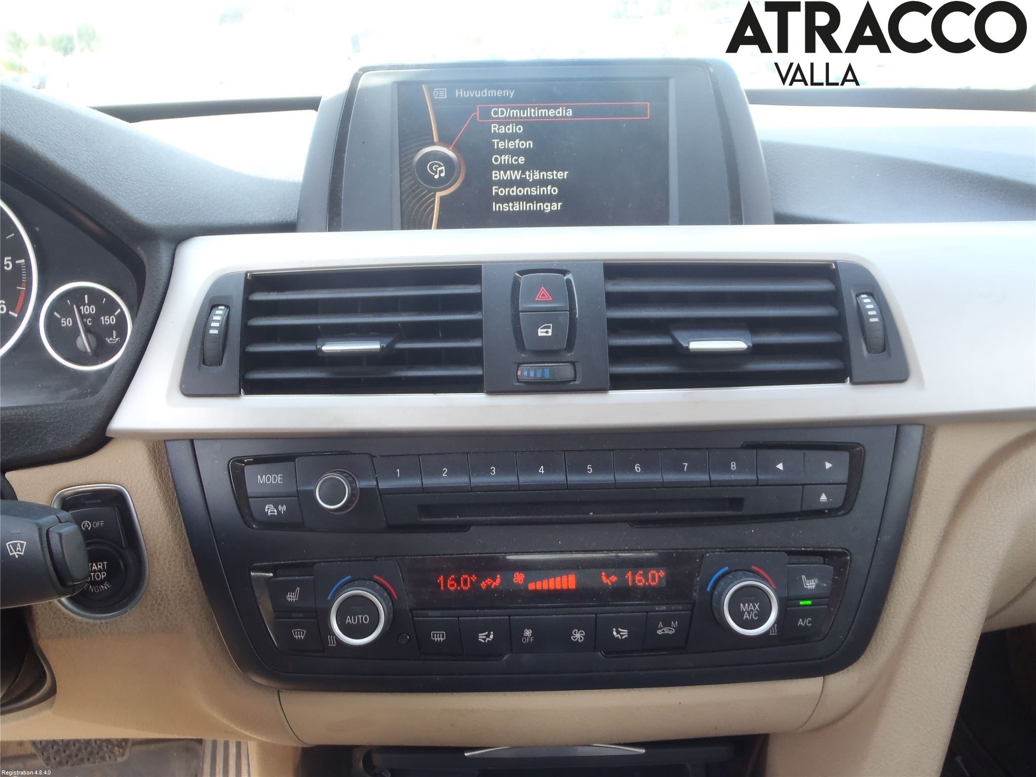 BMW 3 GT F34 13-19 Multifunktionsdisplay