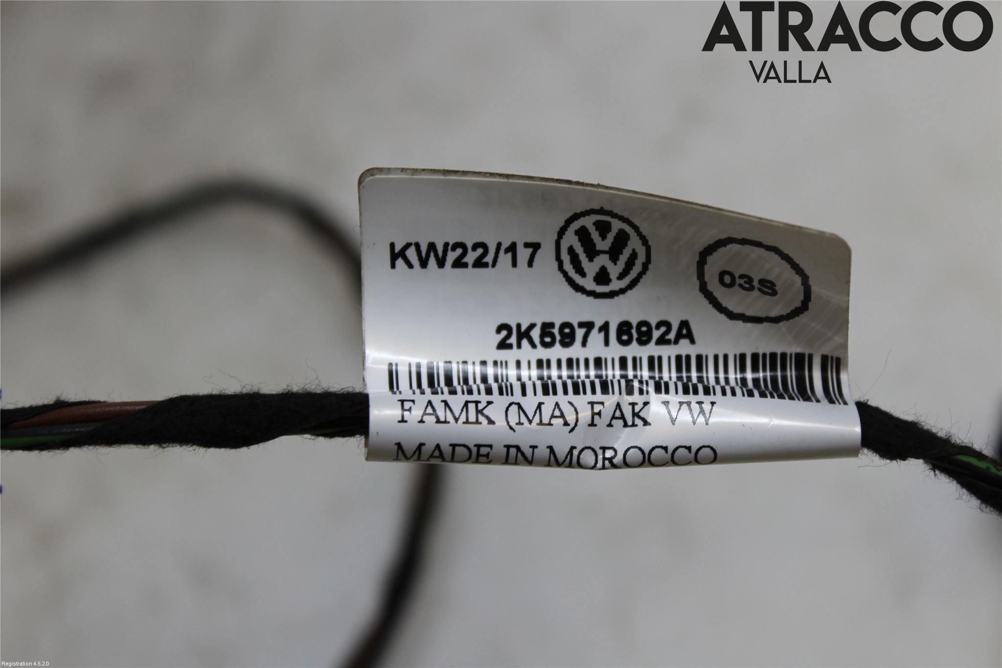 Volkswagen VW CADDY 16-20 Kabelhärva