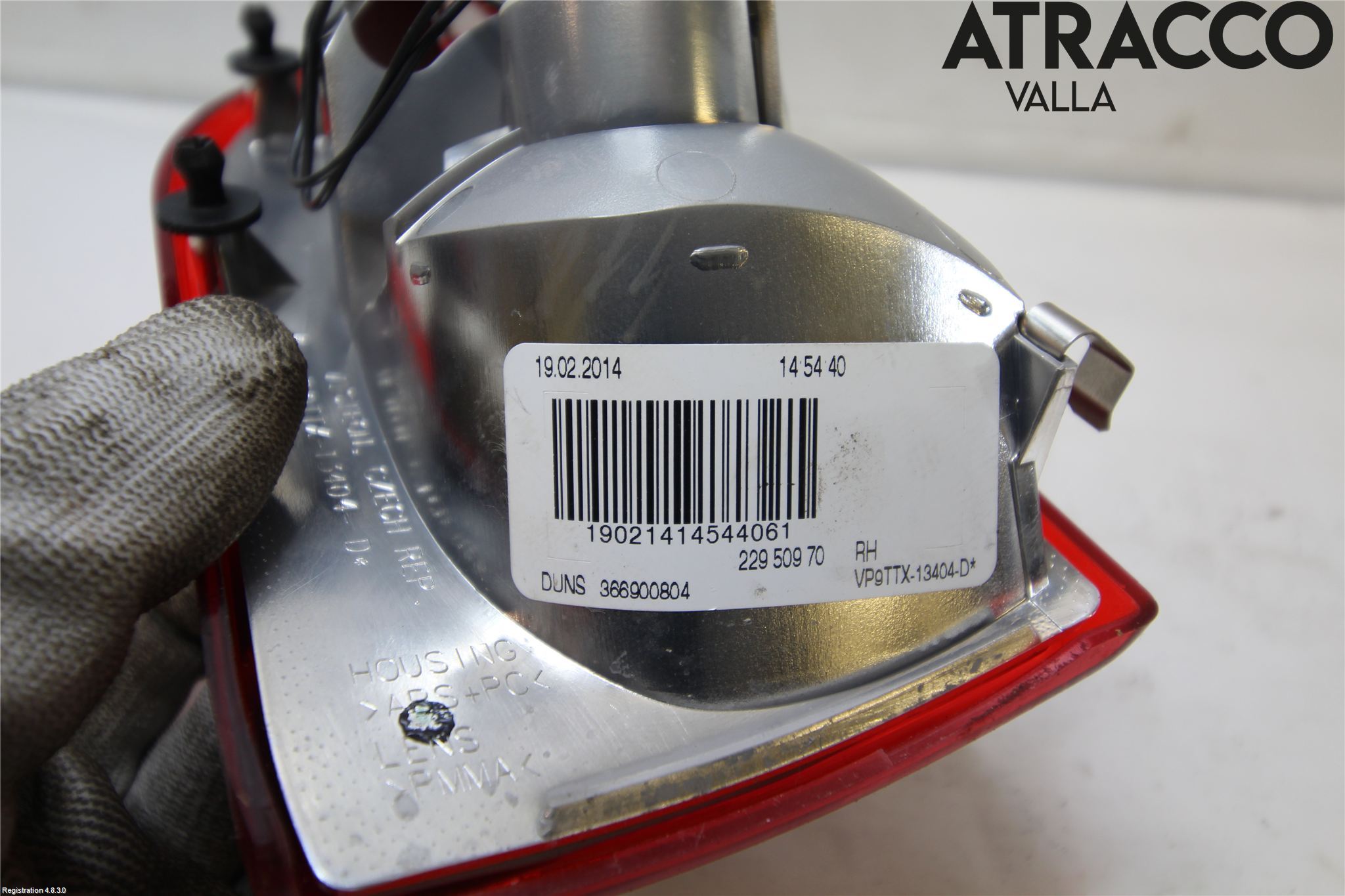 Opel INSIGNIA 09-16 Bakljus Höger