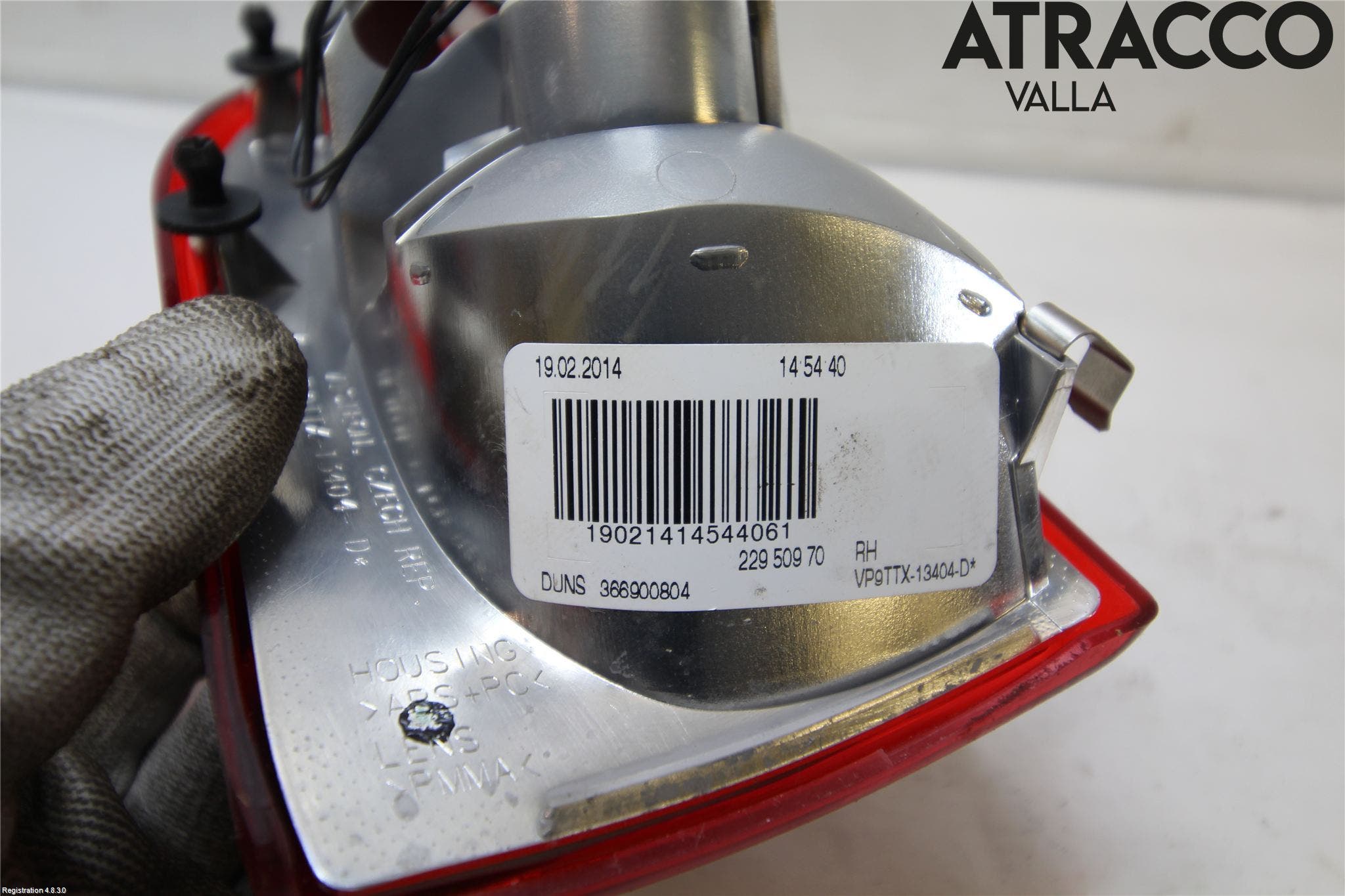 Opel INSIGNIA 09-16 Bakljus Höger