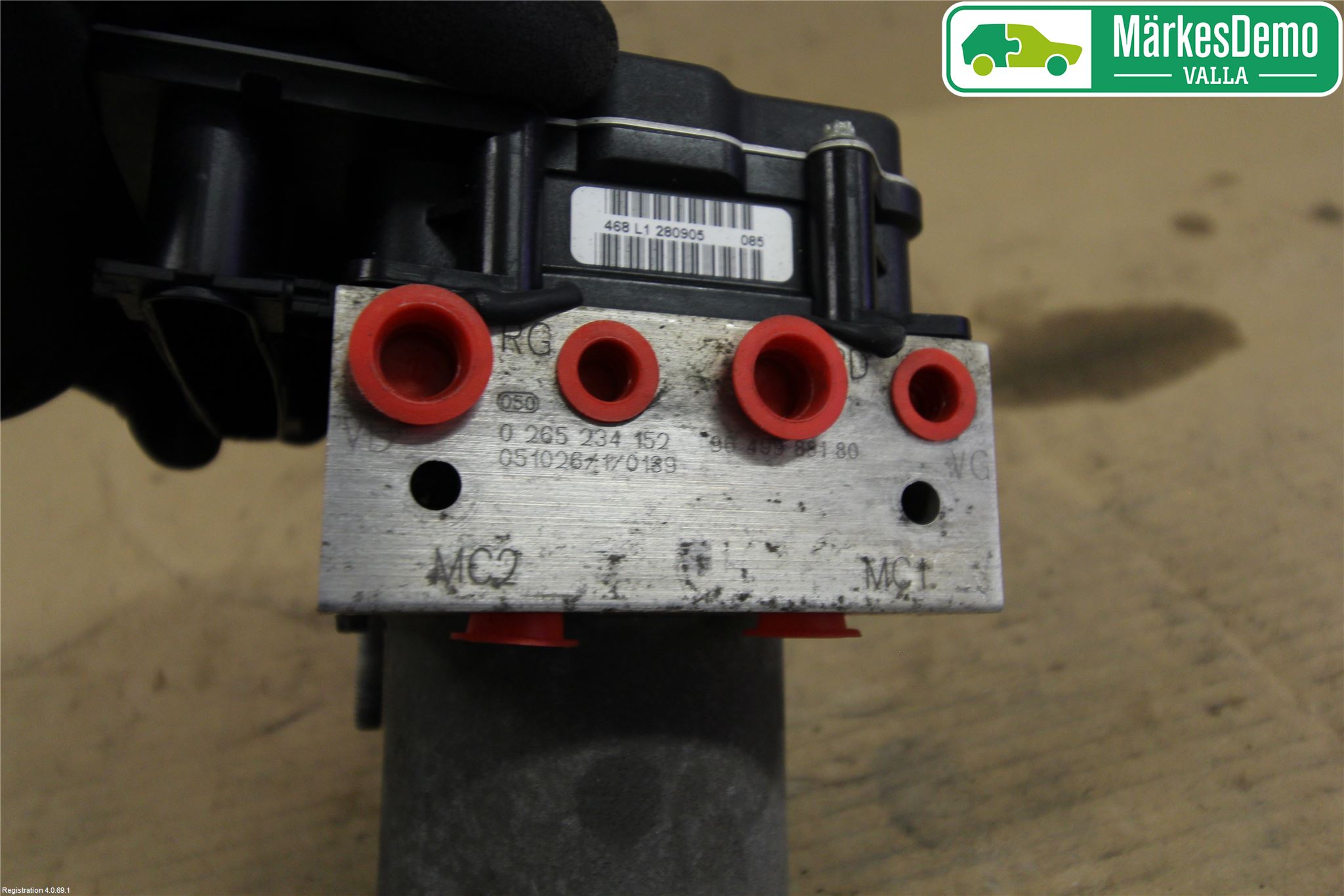 Peugeot 307     05-08 Abs Hydraulaggregat