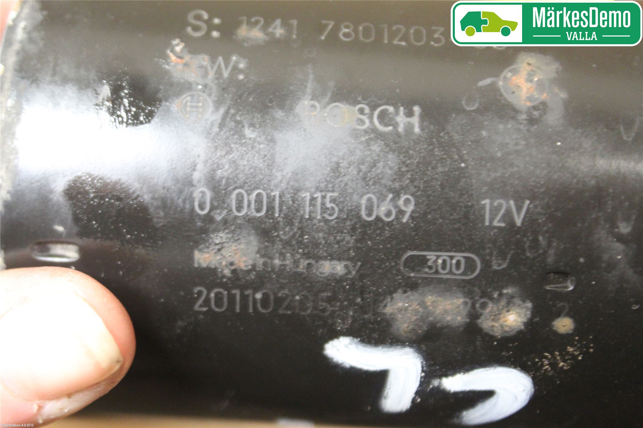 BMW X1 E84 10-15 Startmotor Diesel