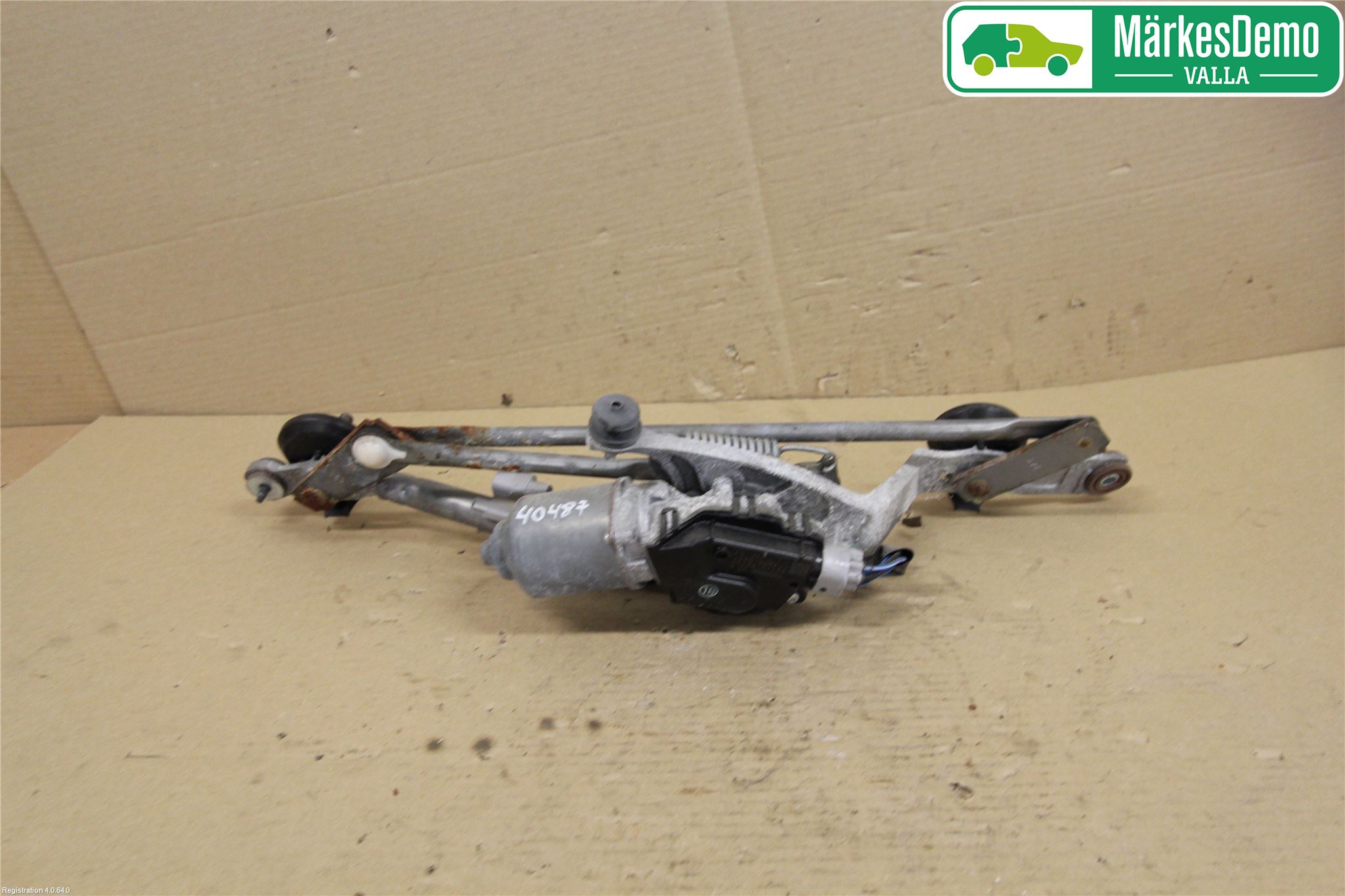 Toyota AURIS 07-09 Torkarmekanism Vindruta