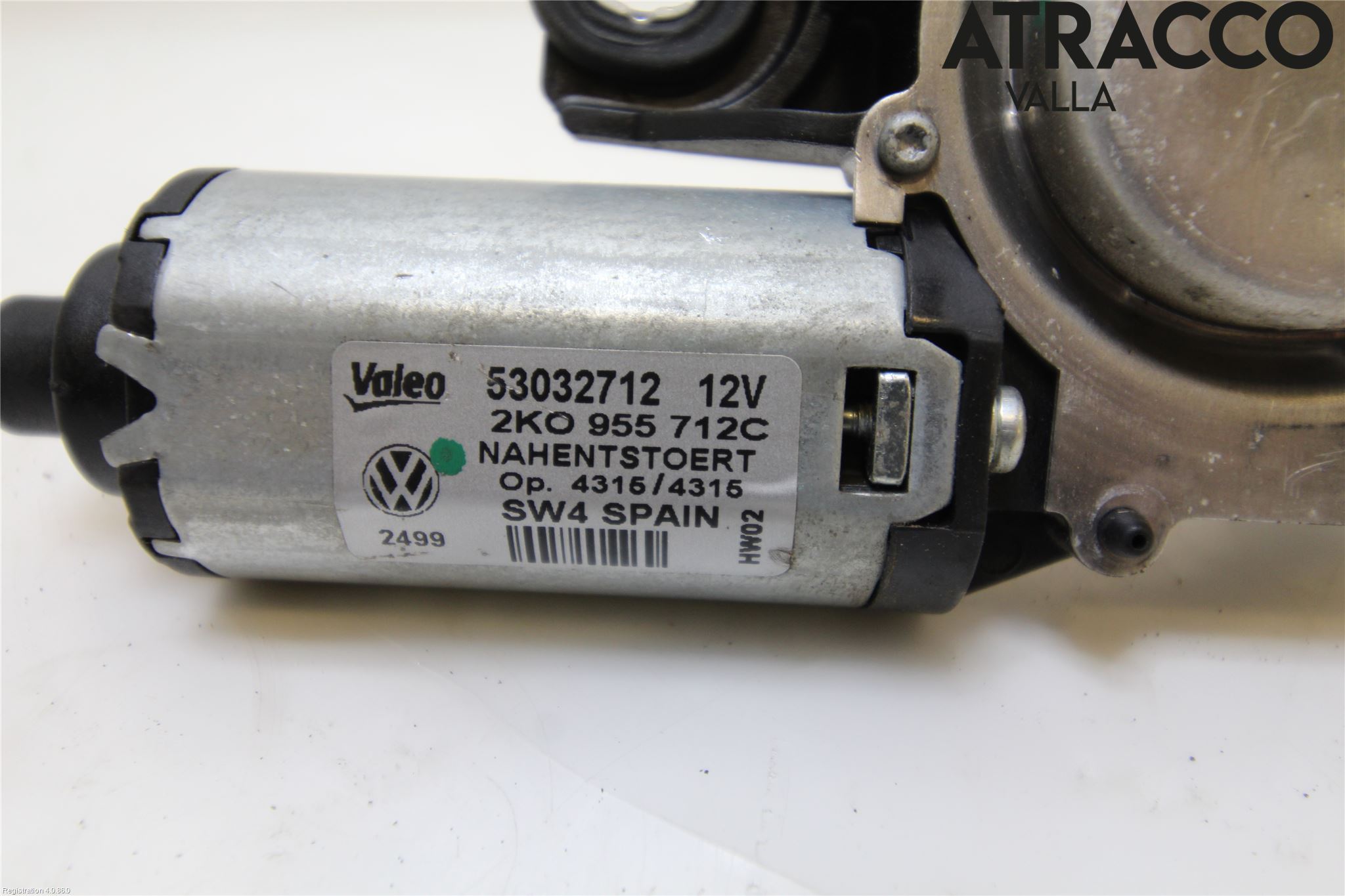 Volkswagen VW CADDY      04-10 Torkarmotor Baklucka