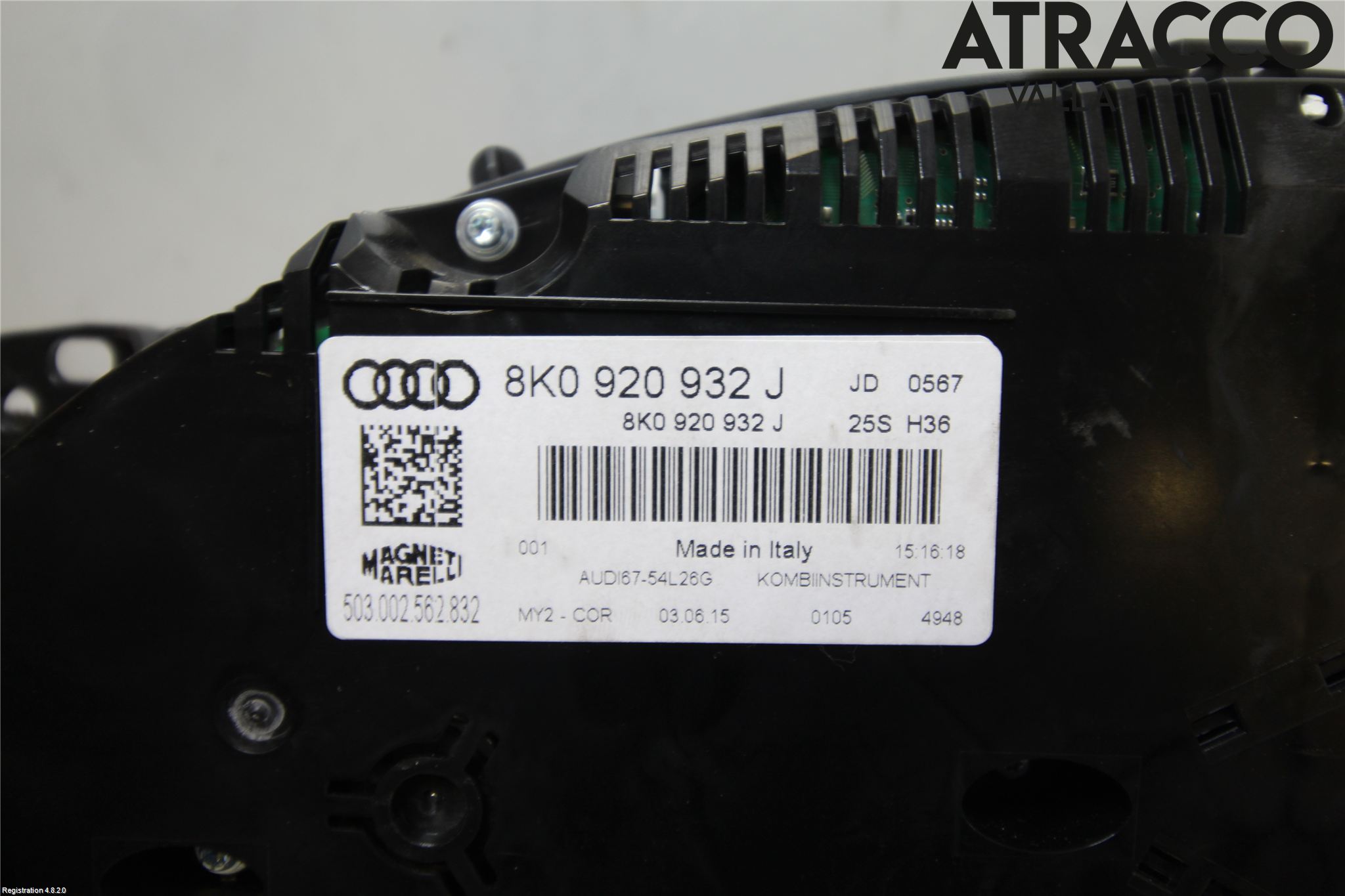 Audi A4 12-15 Instrument Komb