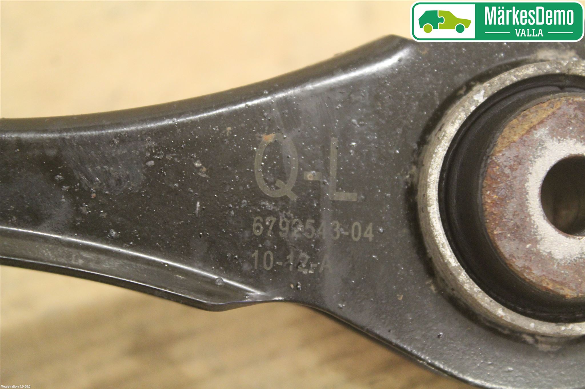 BMW 3 F30/F31/F80 12-19 Bärarm Bak Övre Vänster