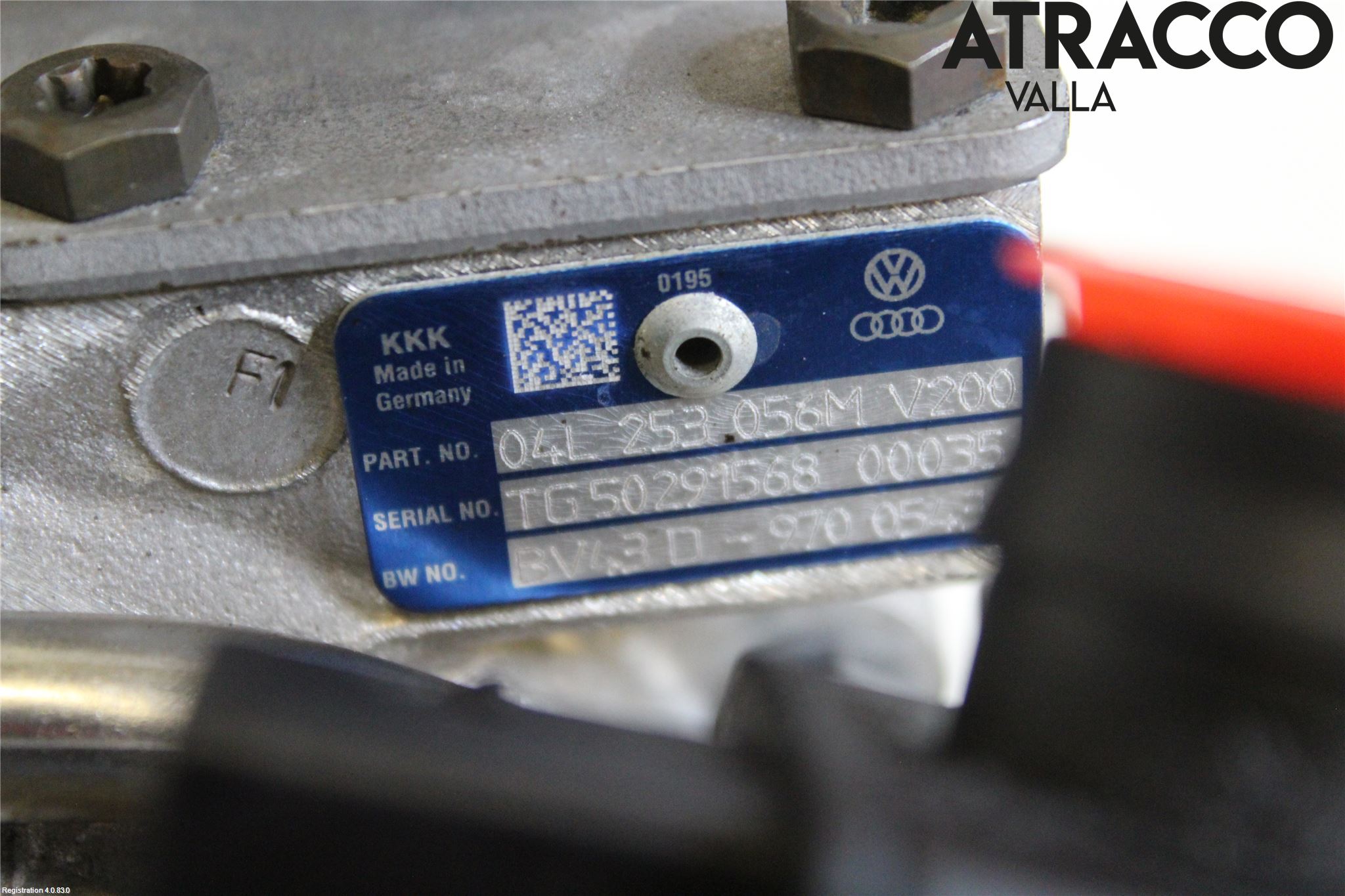 Volkswagen VW PASSAT 15-19 Turboaggregat