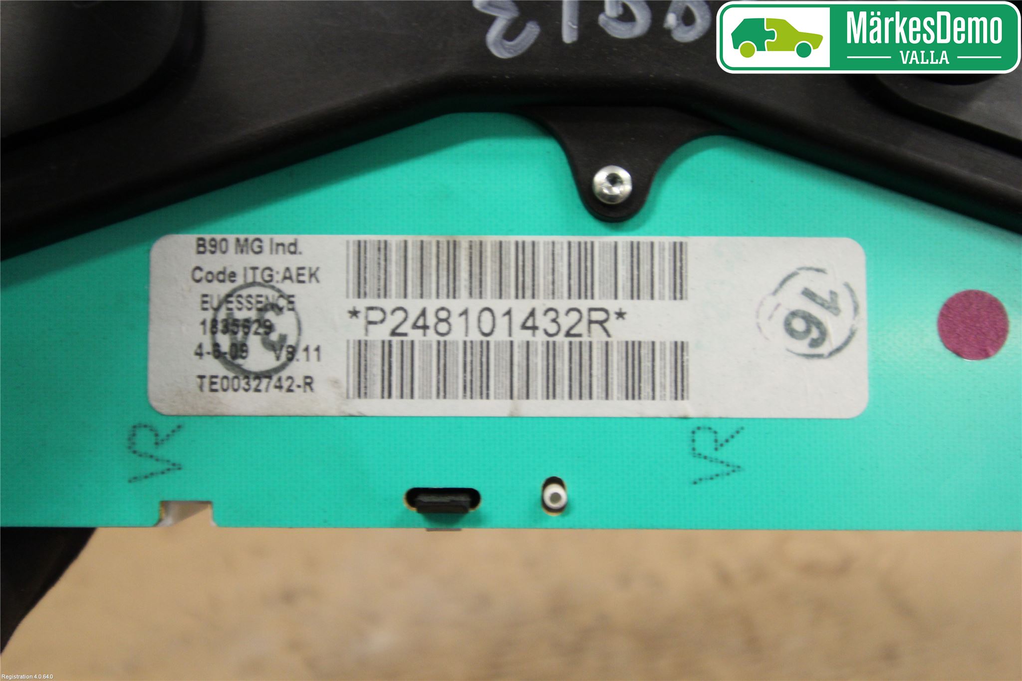 Dacia SANDERO 09-13 Instrument Komb