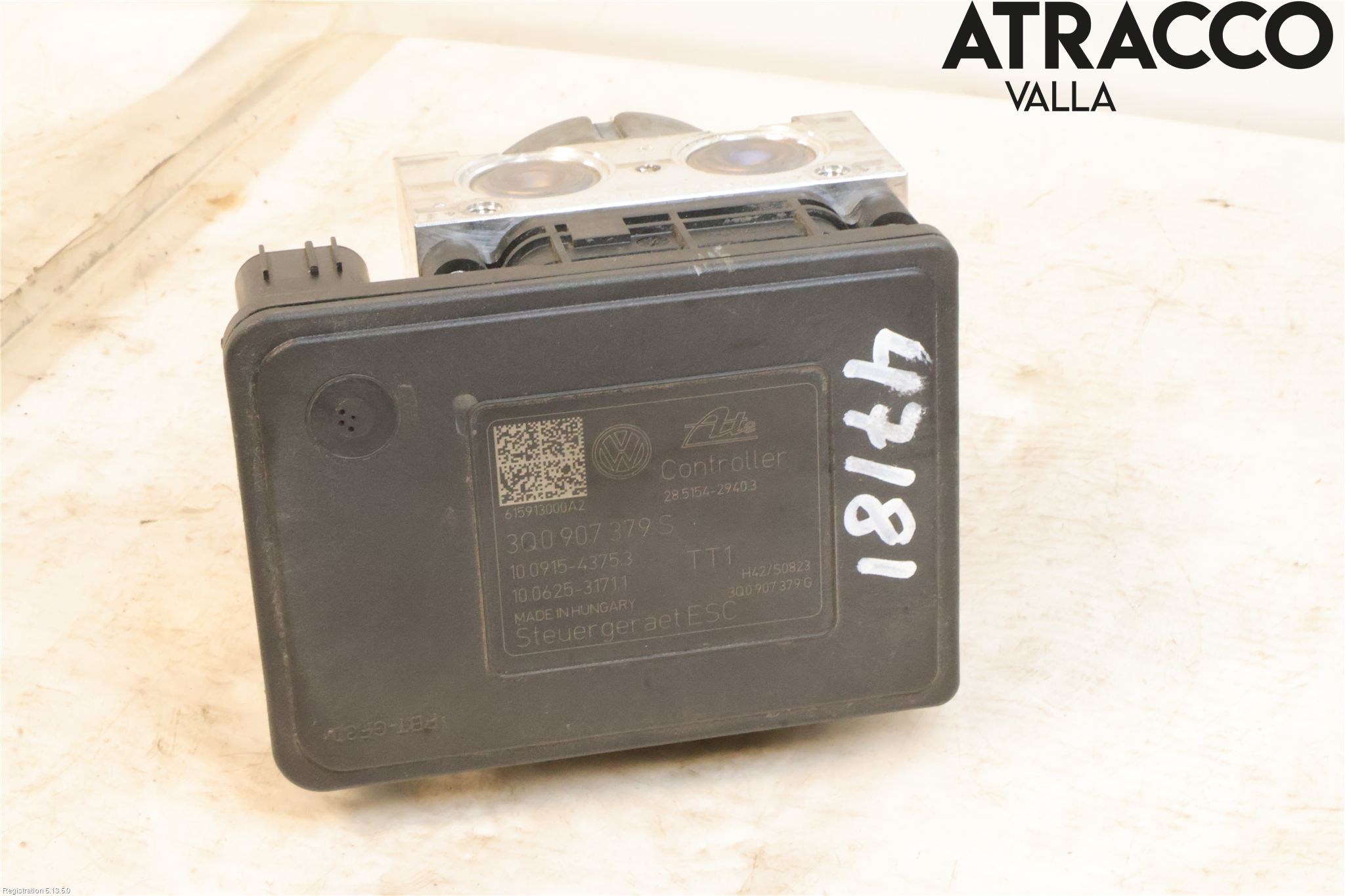 Volkswagen VW PASSAT 15-19 Abs Hydraulaggregat