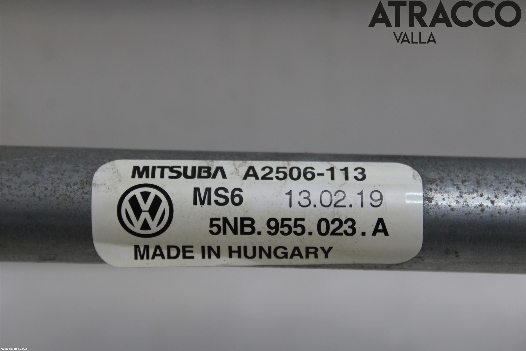 Volkswagen VW TIGUAN 16-24 Torkarmekanism Vindruta