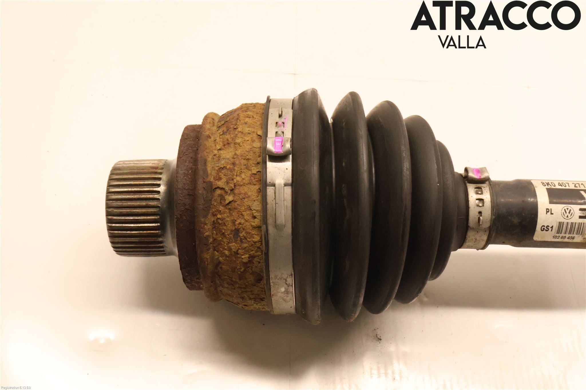 Audi A5 07-16 Drivaxel Fram Höger