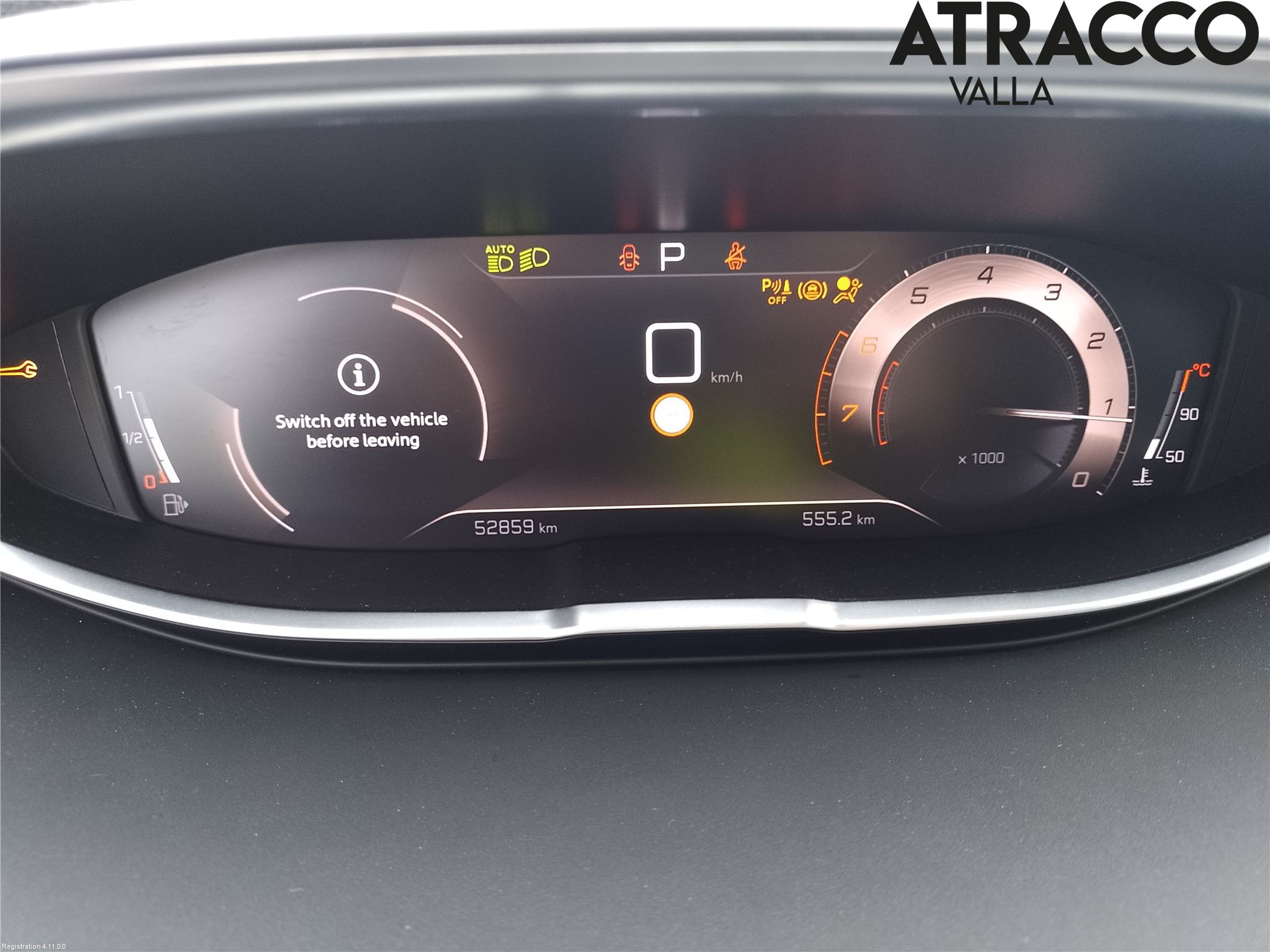 Peugeot 5008 17-24 Instrument Komb
