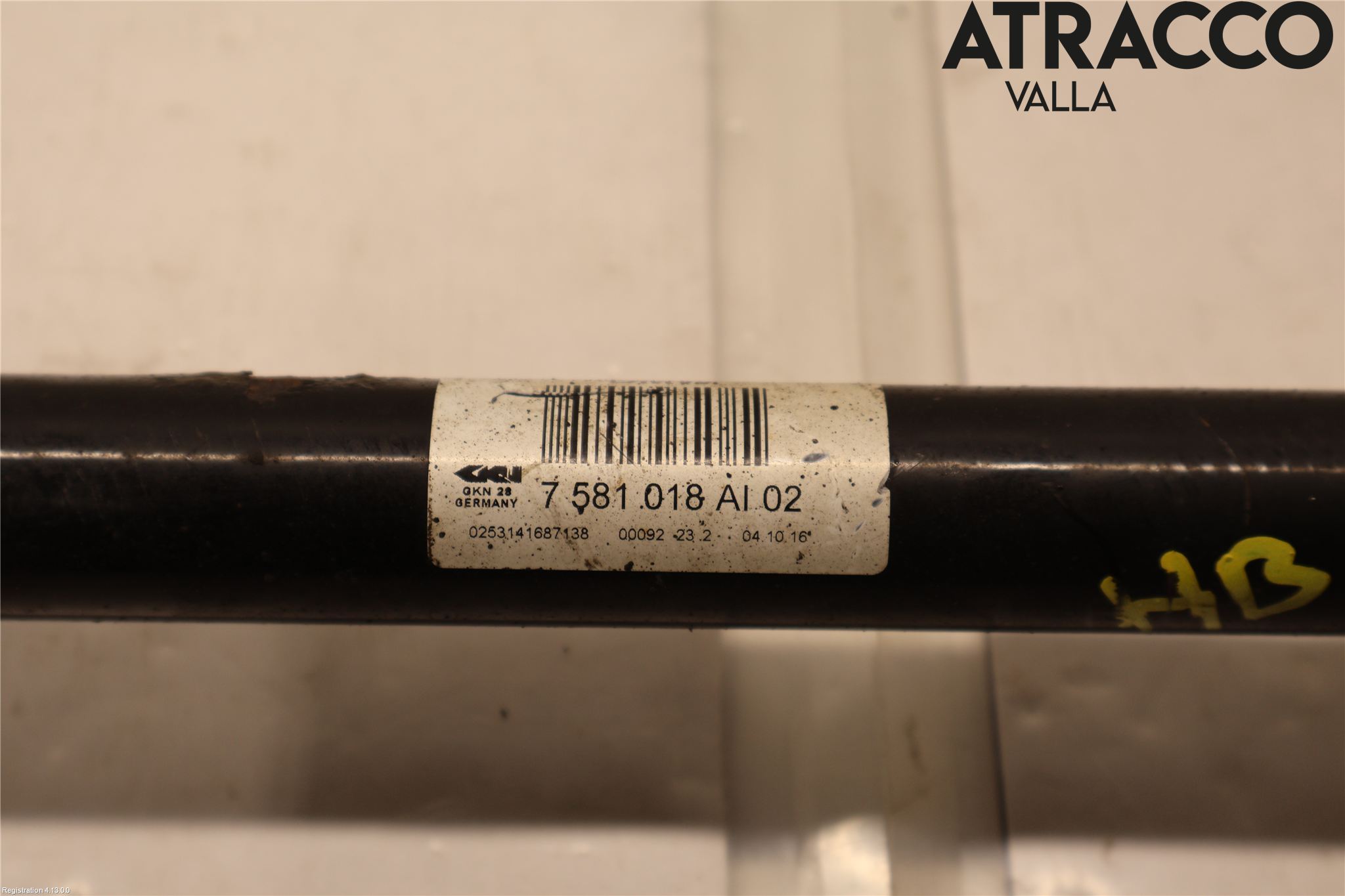 BMW 5 F10/F11/F18 09-17 Drivaxel Bak Höger