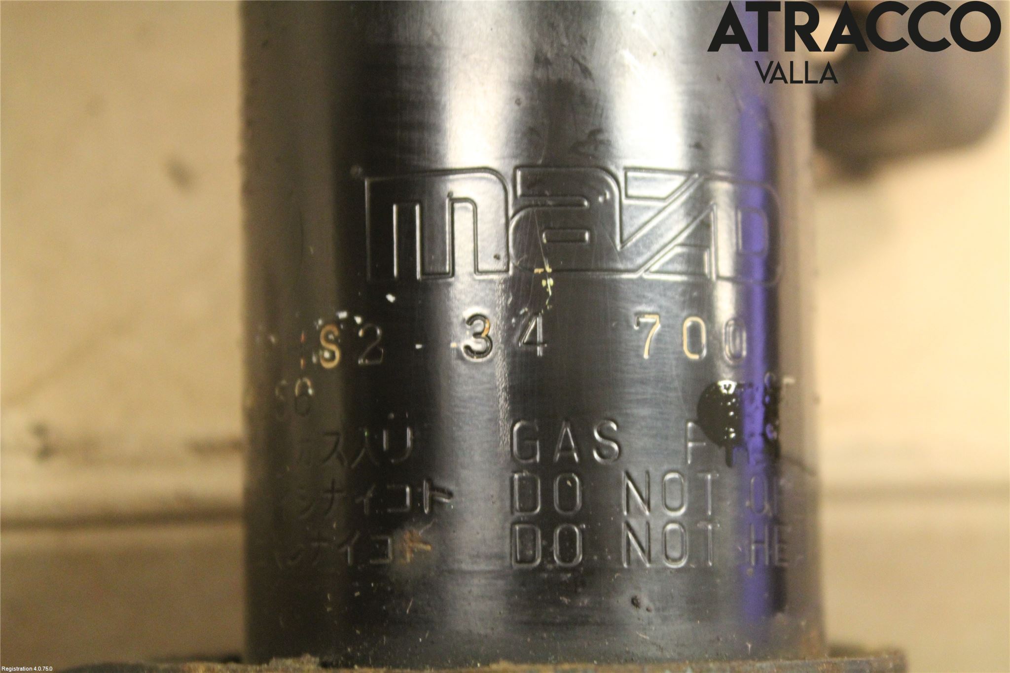 Mazda 3 III 14-19 Fjäderben Fram Höger