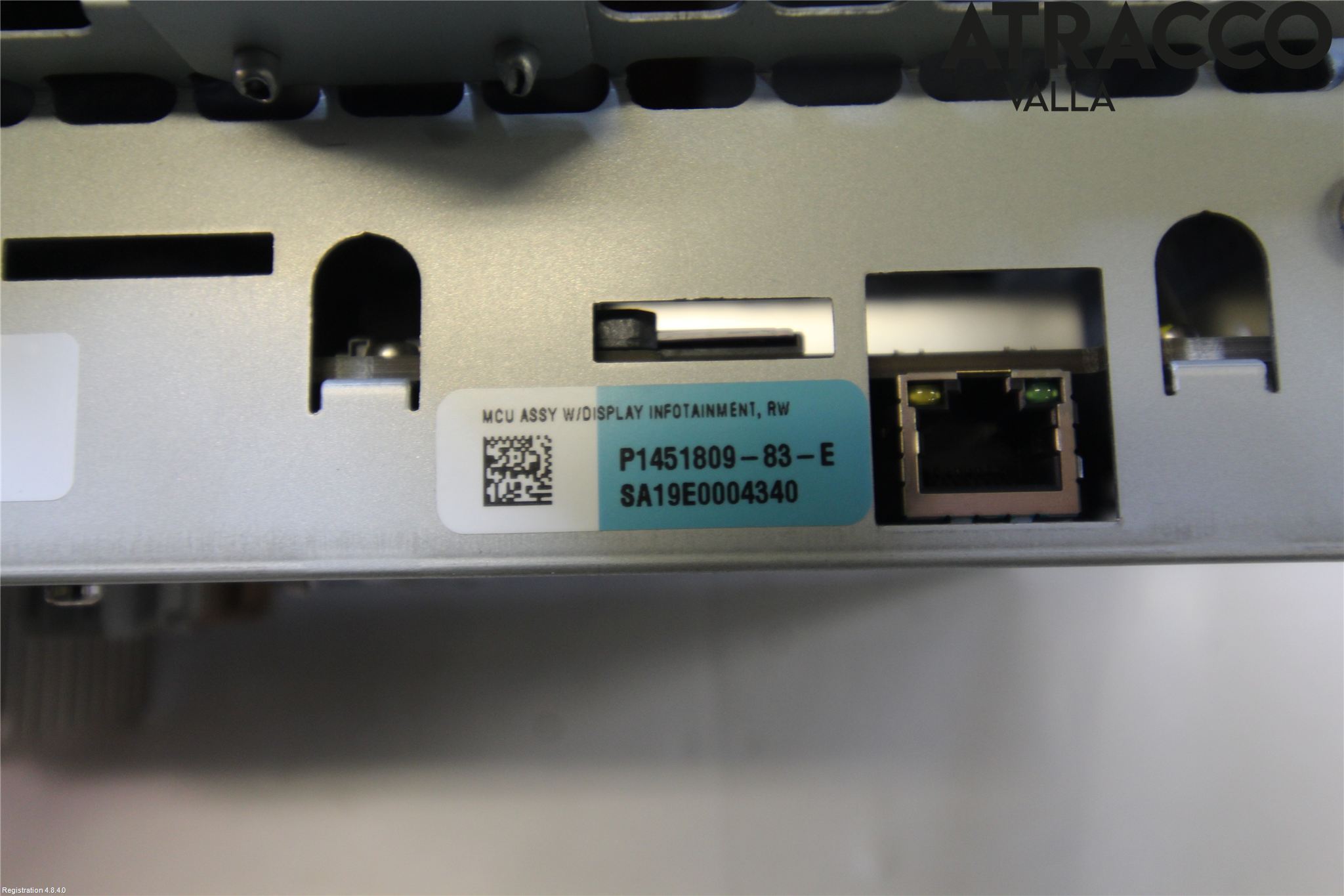 Tesla MODEL X 16- Multifunktionsdisplay