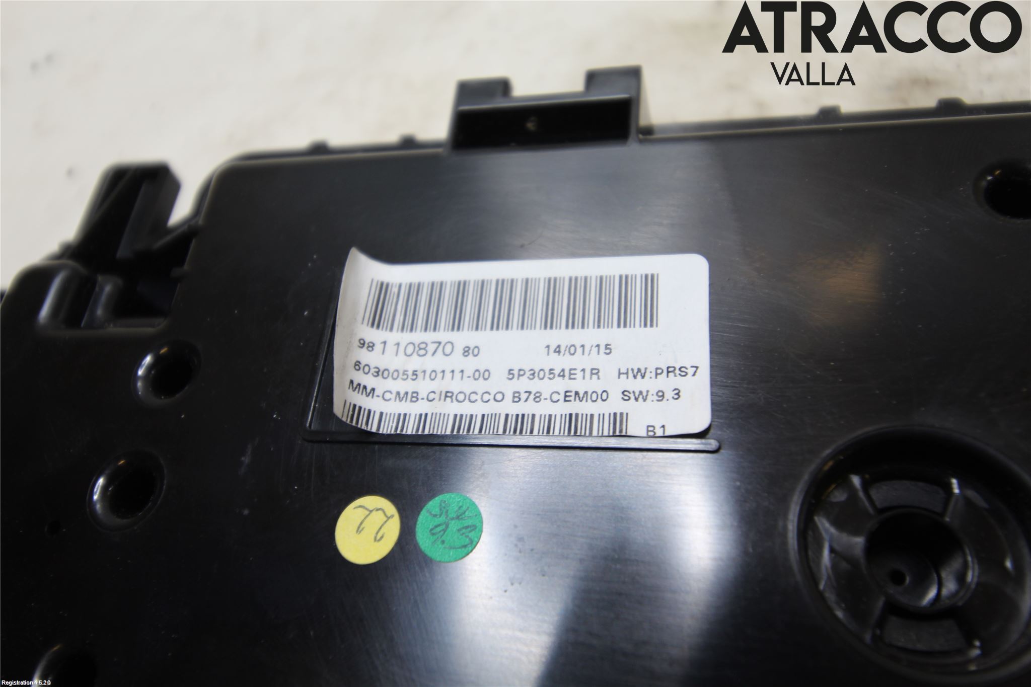 Citroen C4 GRAND PICASSO 14-18 Instrument Komb