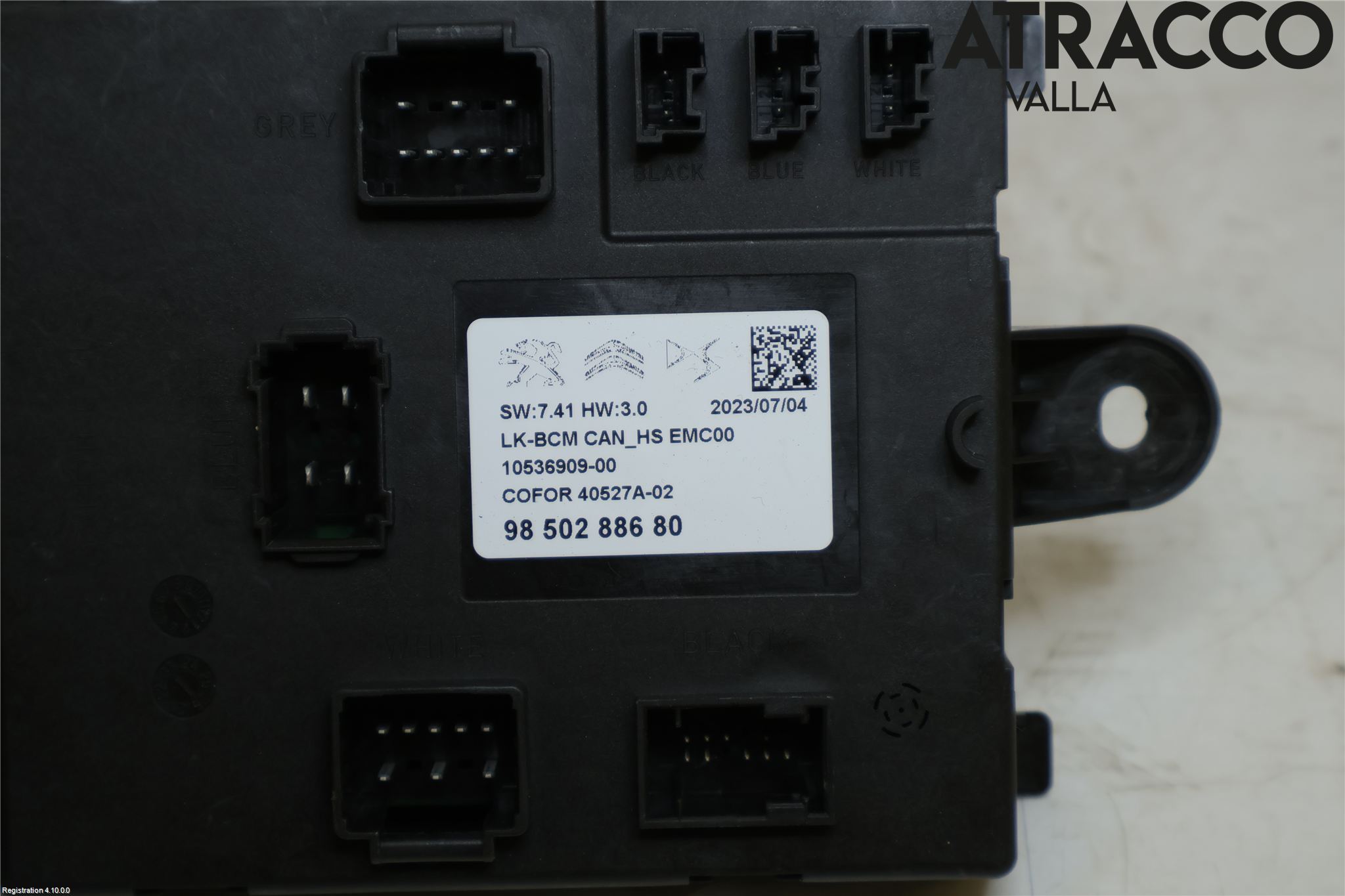 Peugeot 408 22- Styrenhet Baklucka